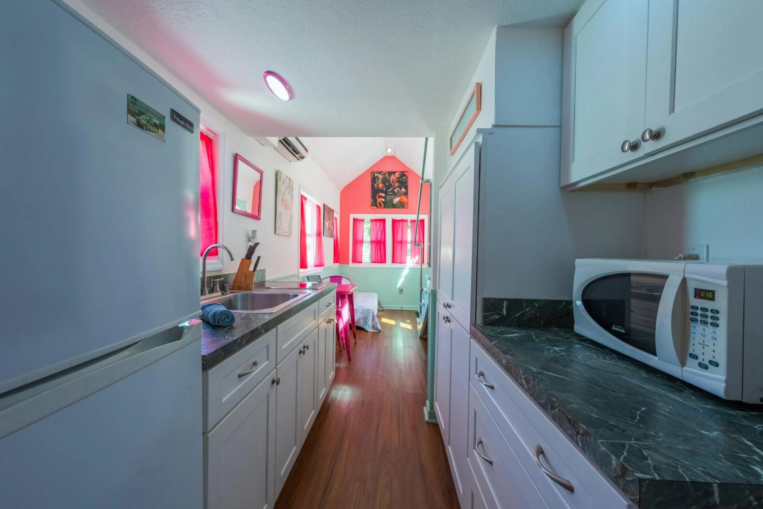 Kitchen or kitchenette in Tiny House Siesta