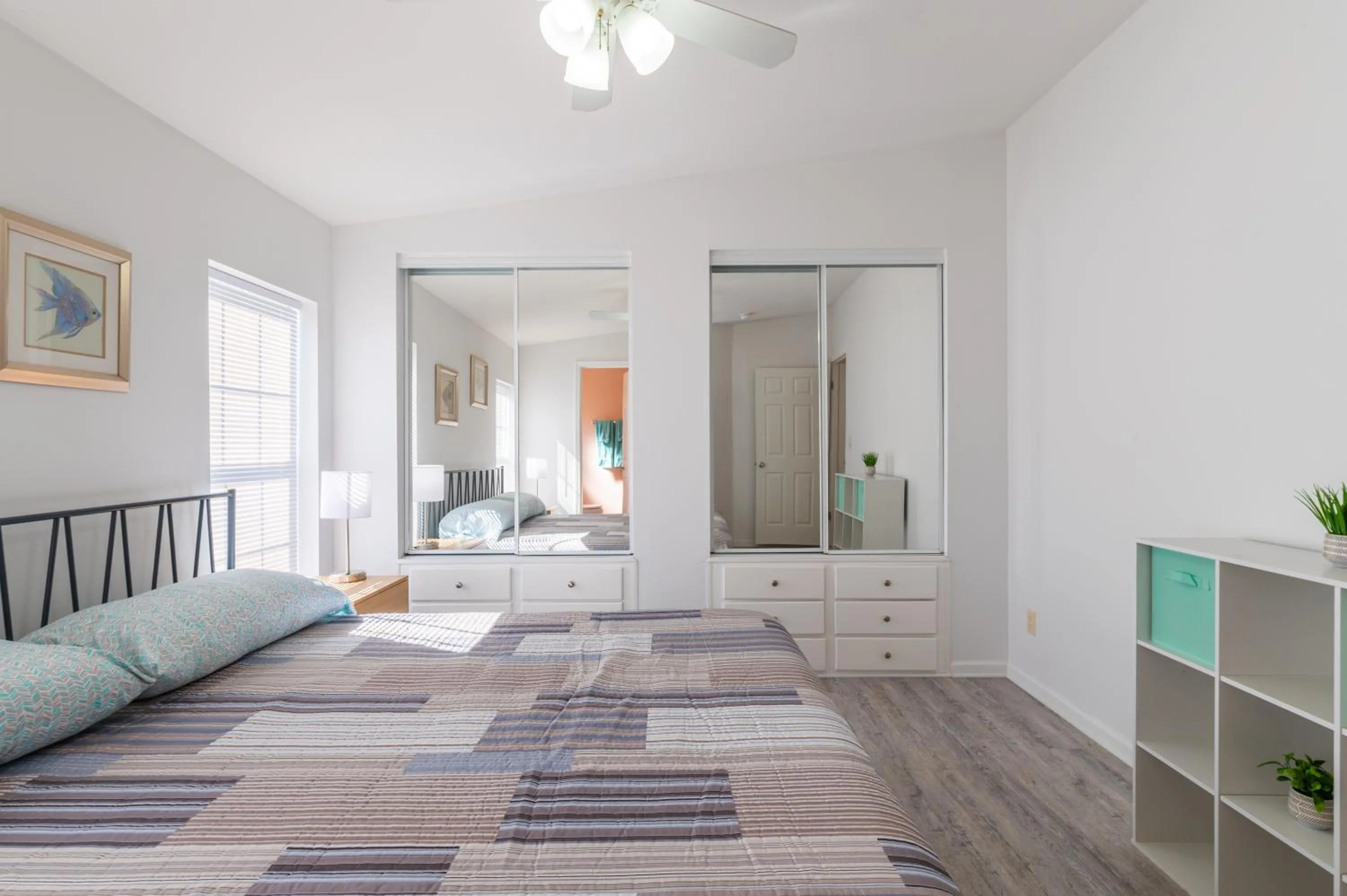 Bed in Tiny House Siesta