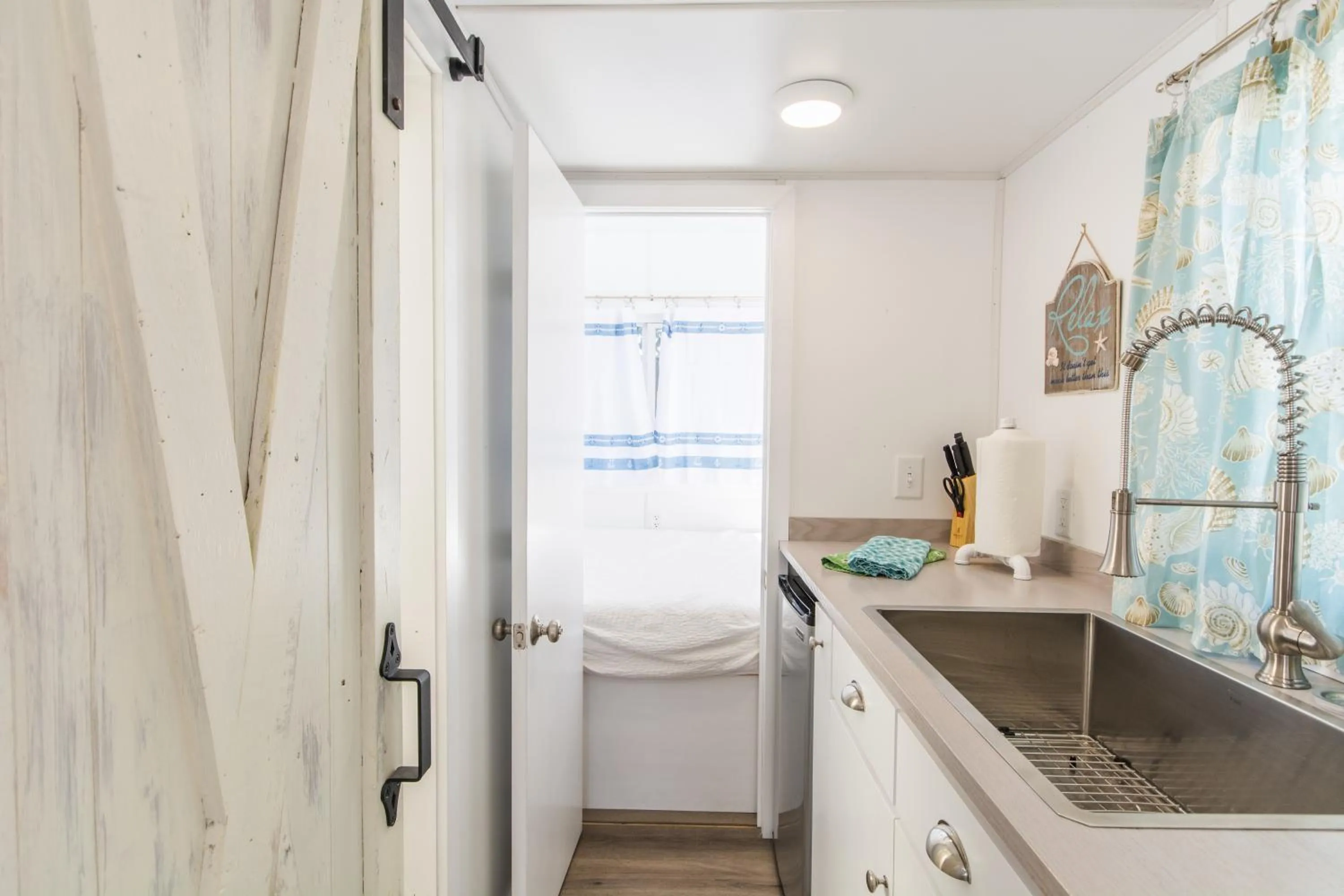 Kitchen or kitchenette in Tiny House Siesta
