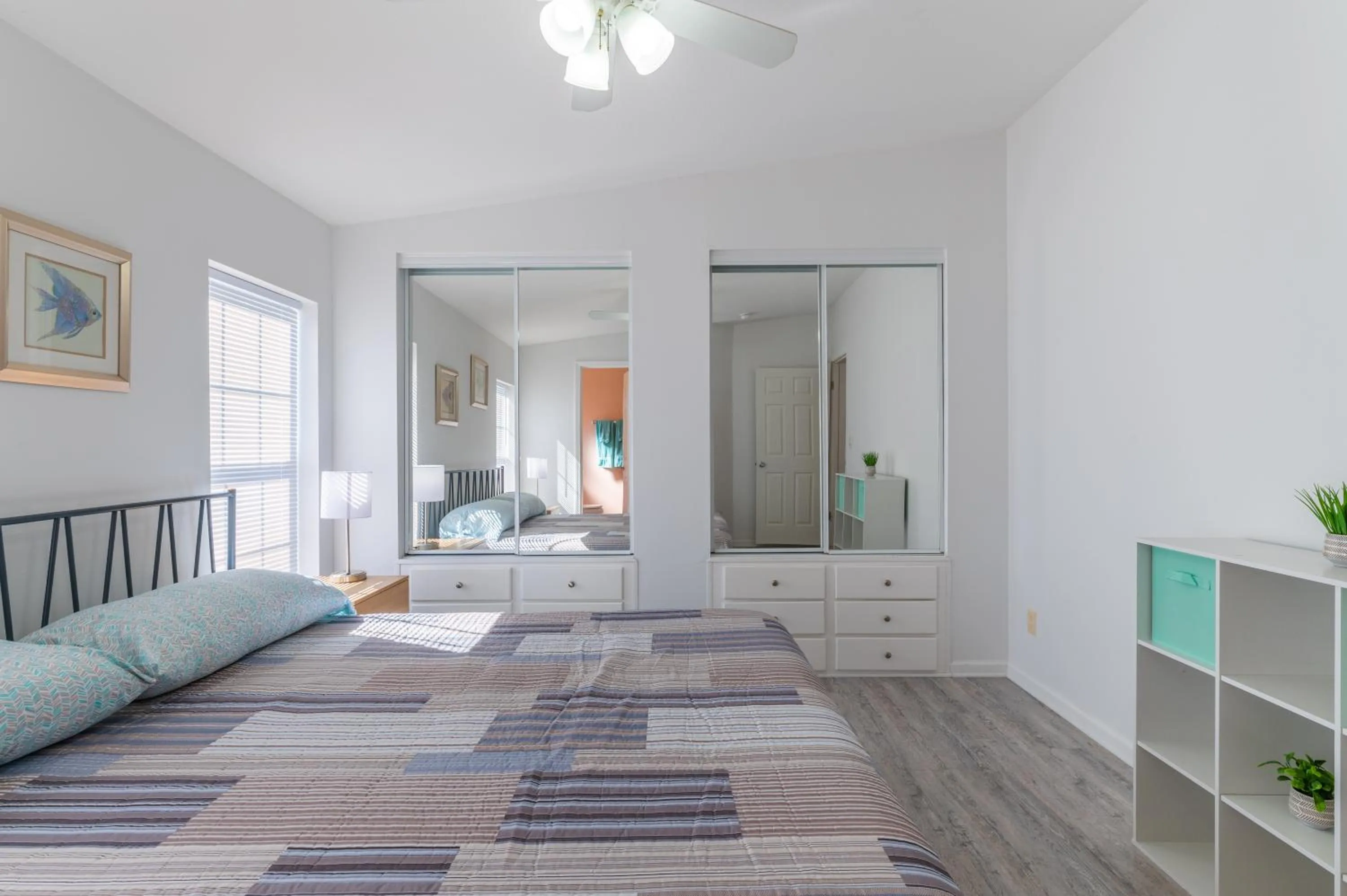 Bed in Tiny House Siesta