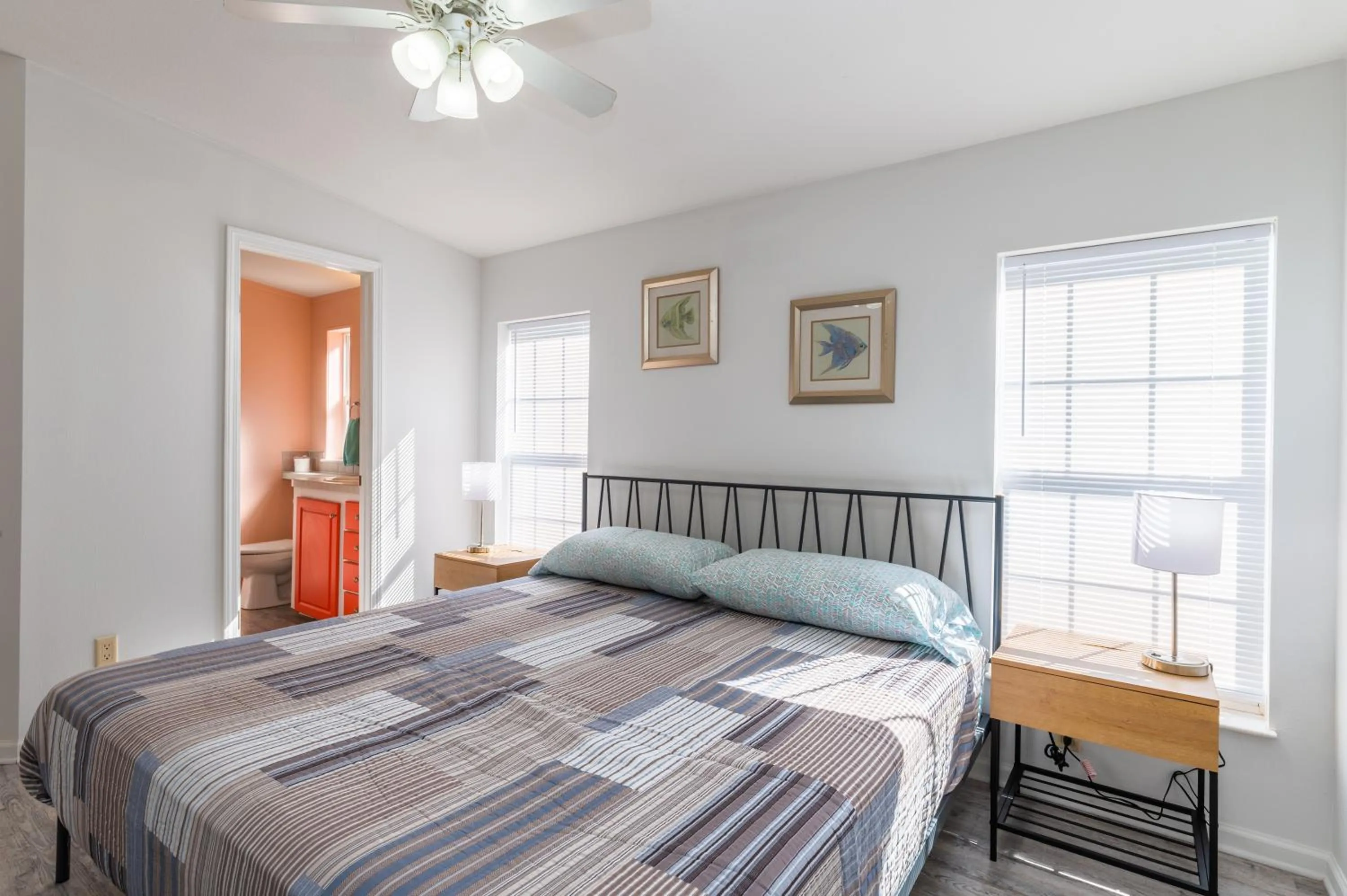 Bed in Tiny House Siesta