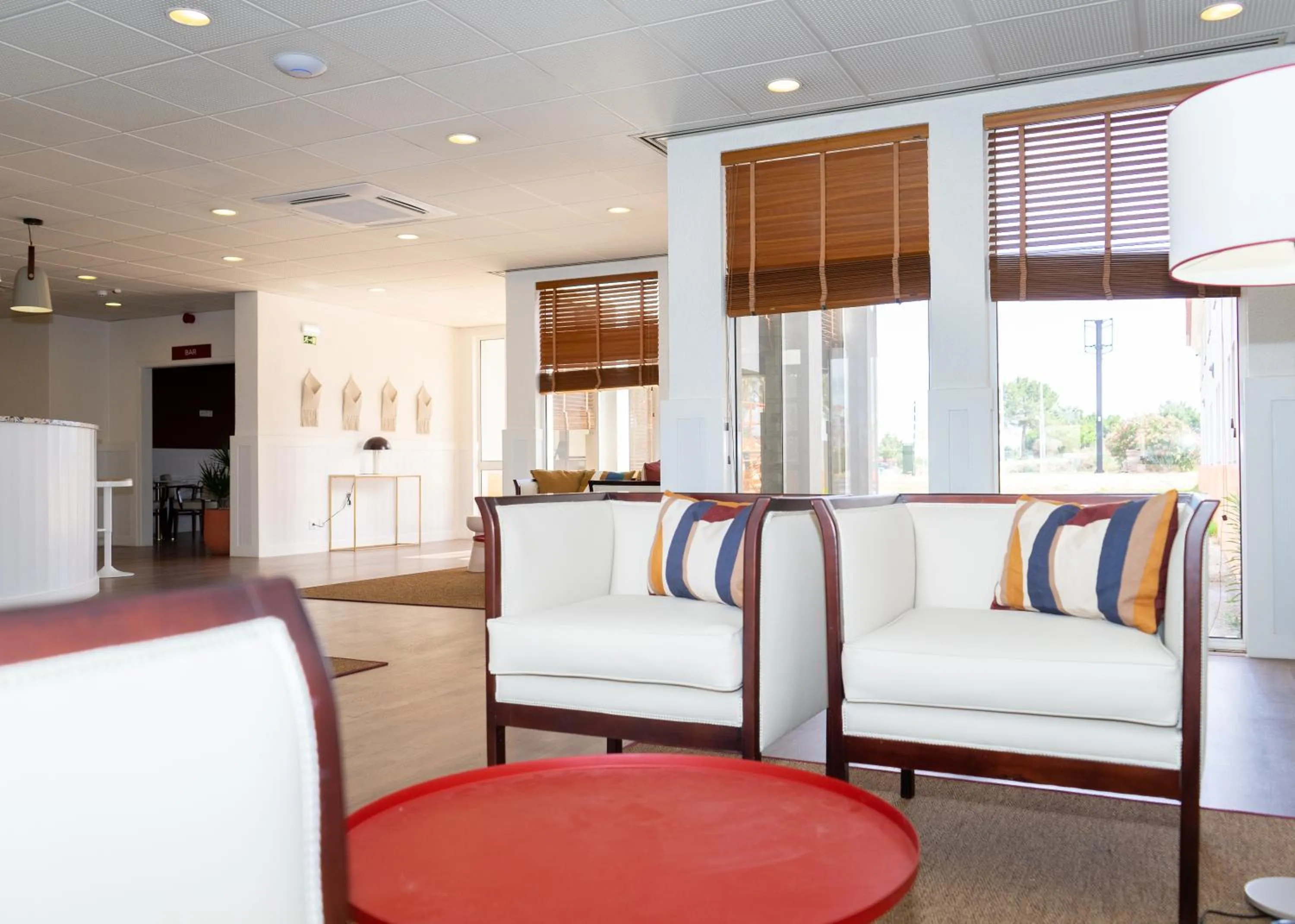 Lobby or reception in Flag Hotel Lisboa Oeiras