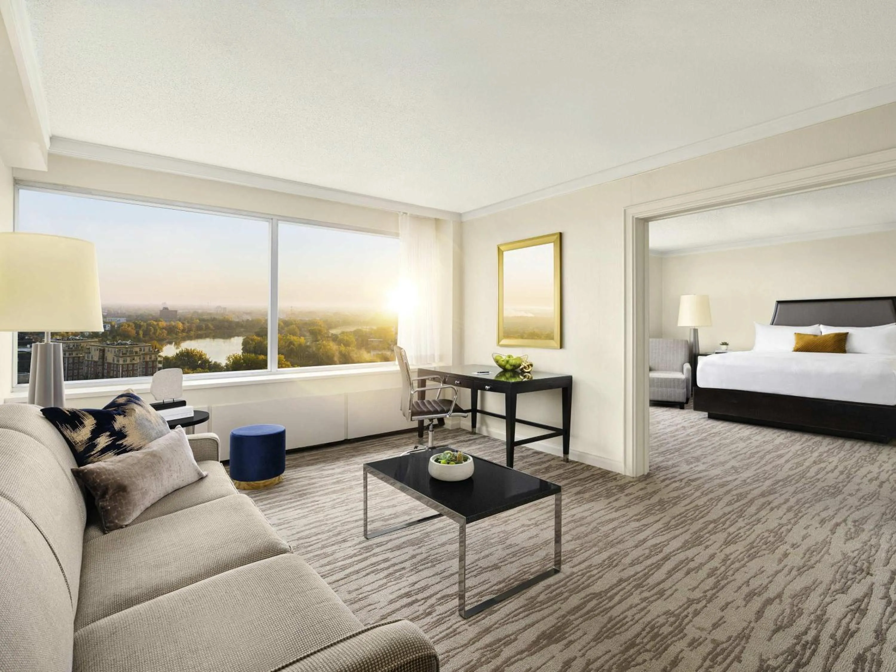 Bedroom, Bed in Fairmont Winnipeg