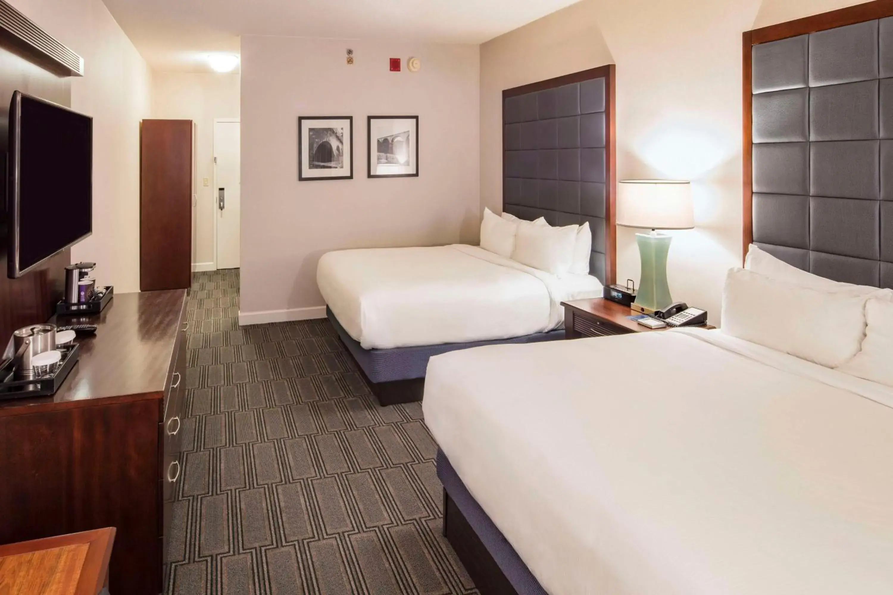 Queen Room with Two Queen Beds - Mobility and Hearing Access in Hilton Philadelphia at Penn's Landing Queen Room with Two Queen Beds - Mobility and Hearing Access in Hilton Philadelphia at Penn's Landing