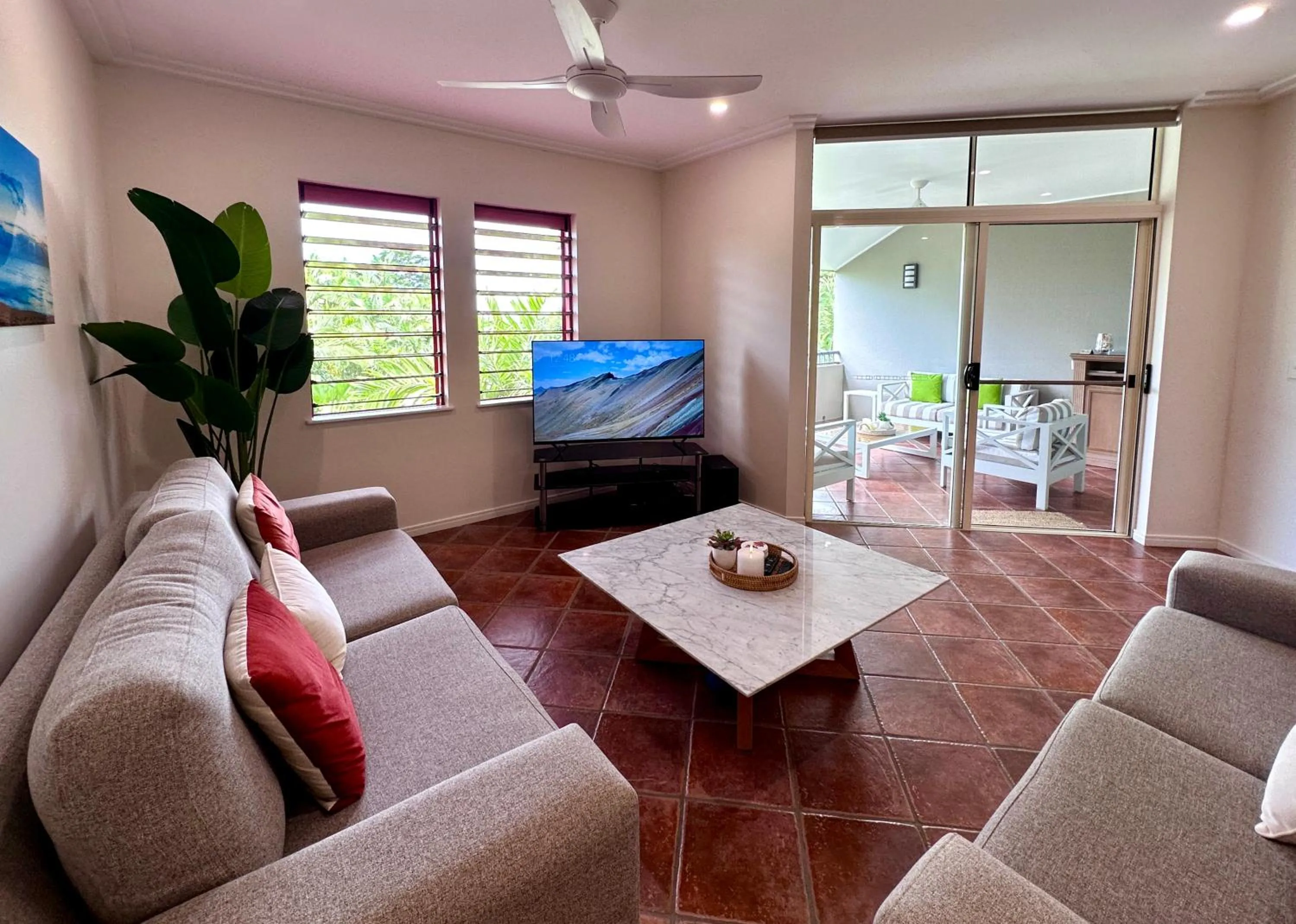 Balcony/Terrace in Oasis at Palm Cove