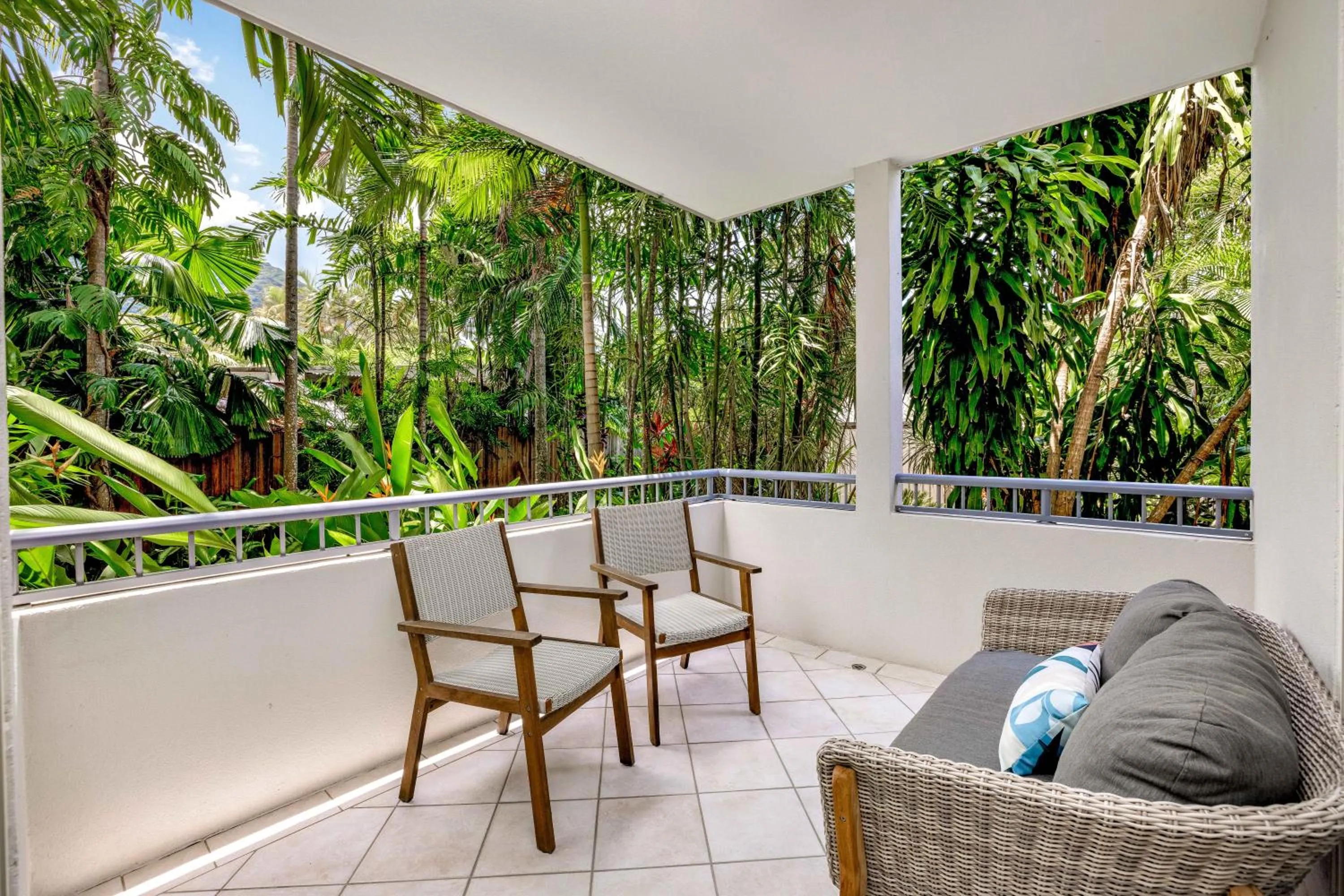 Balcony/Terrace in Oasis at Palm Cove