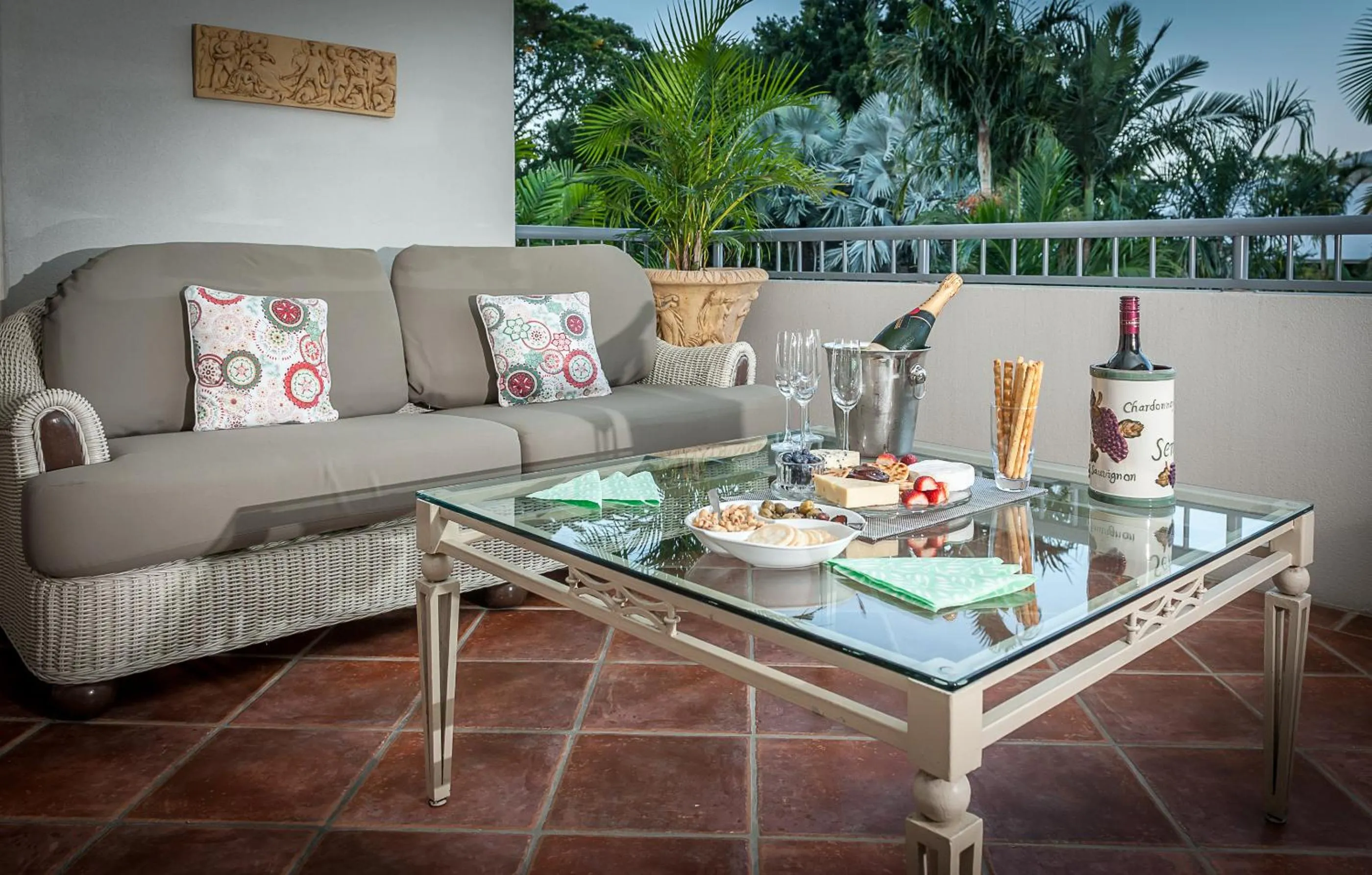 Balcony/Terrace in Oasis at Palm Cove