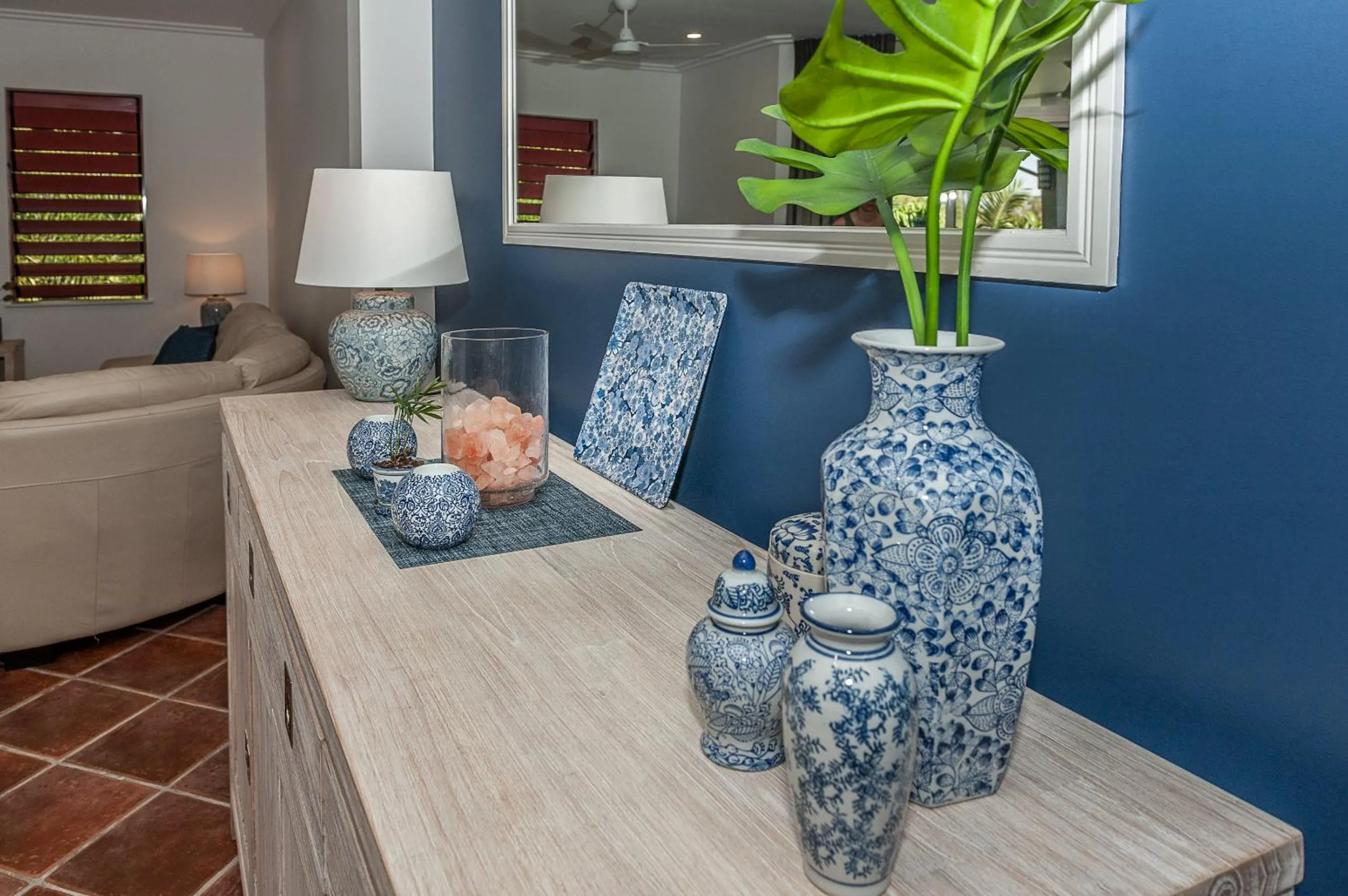 Living room in Oasis at Palm Cove