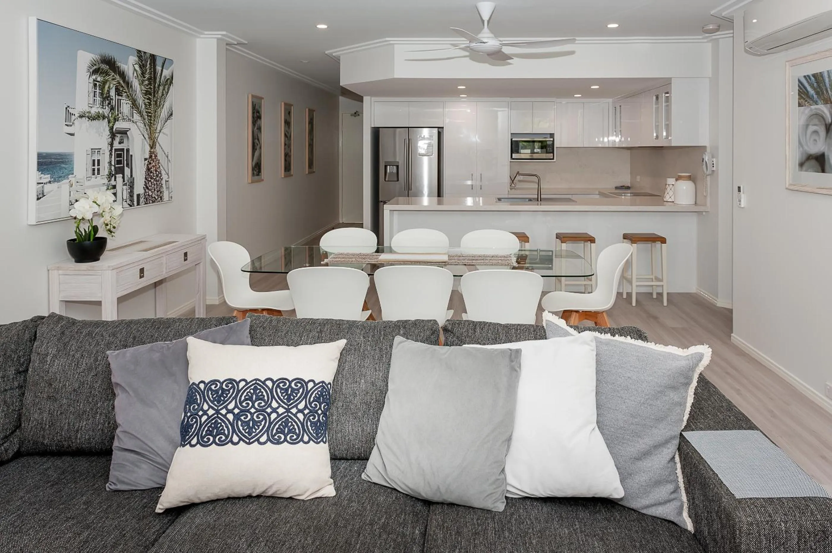 Living room in Oasis at Palm Cove