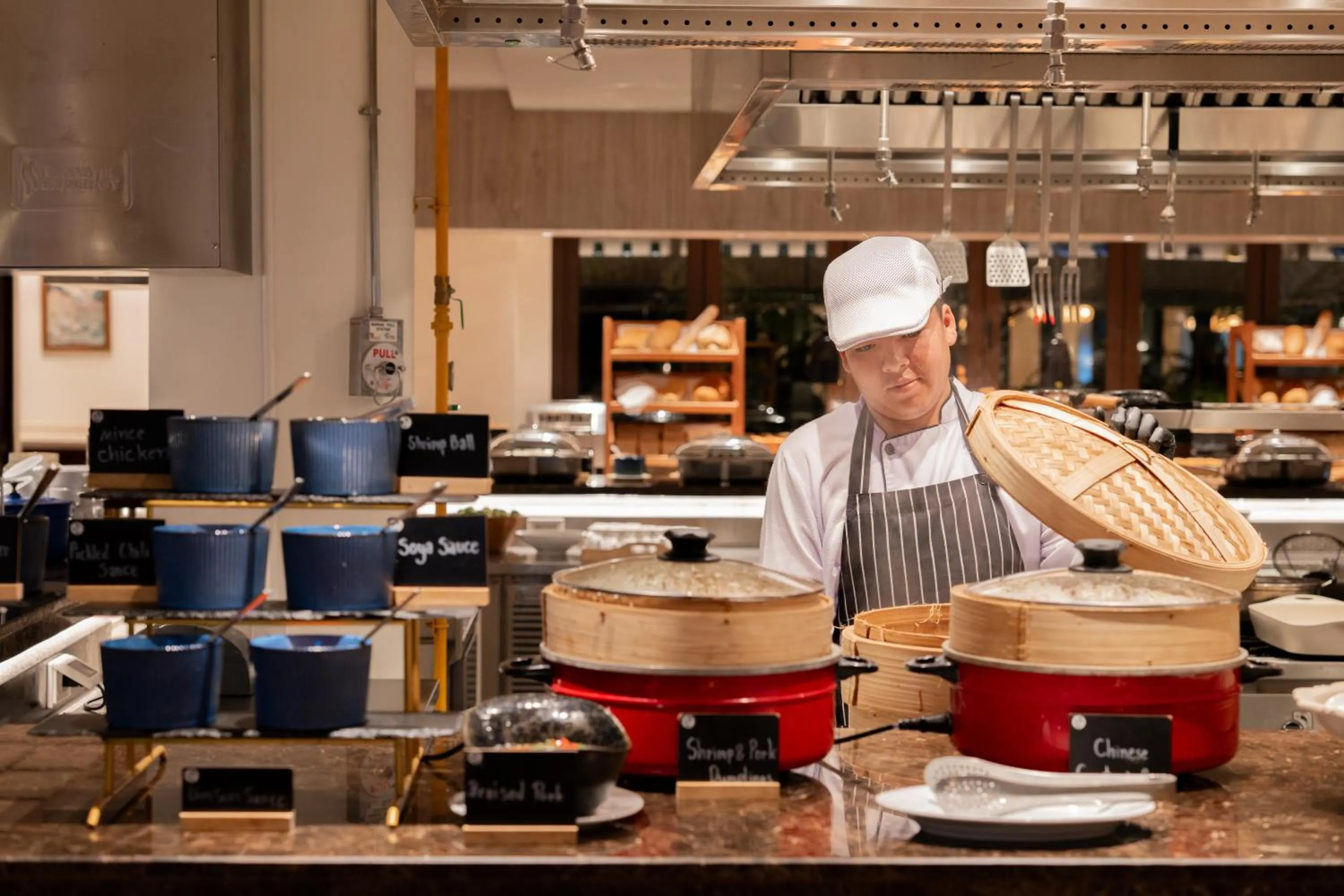 Breakfast in Thavorn Palm Beach Resort Phuket