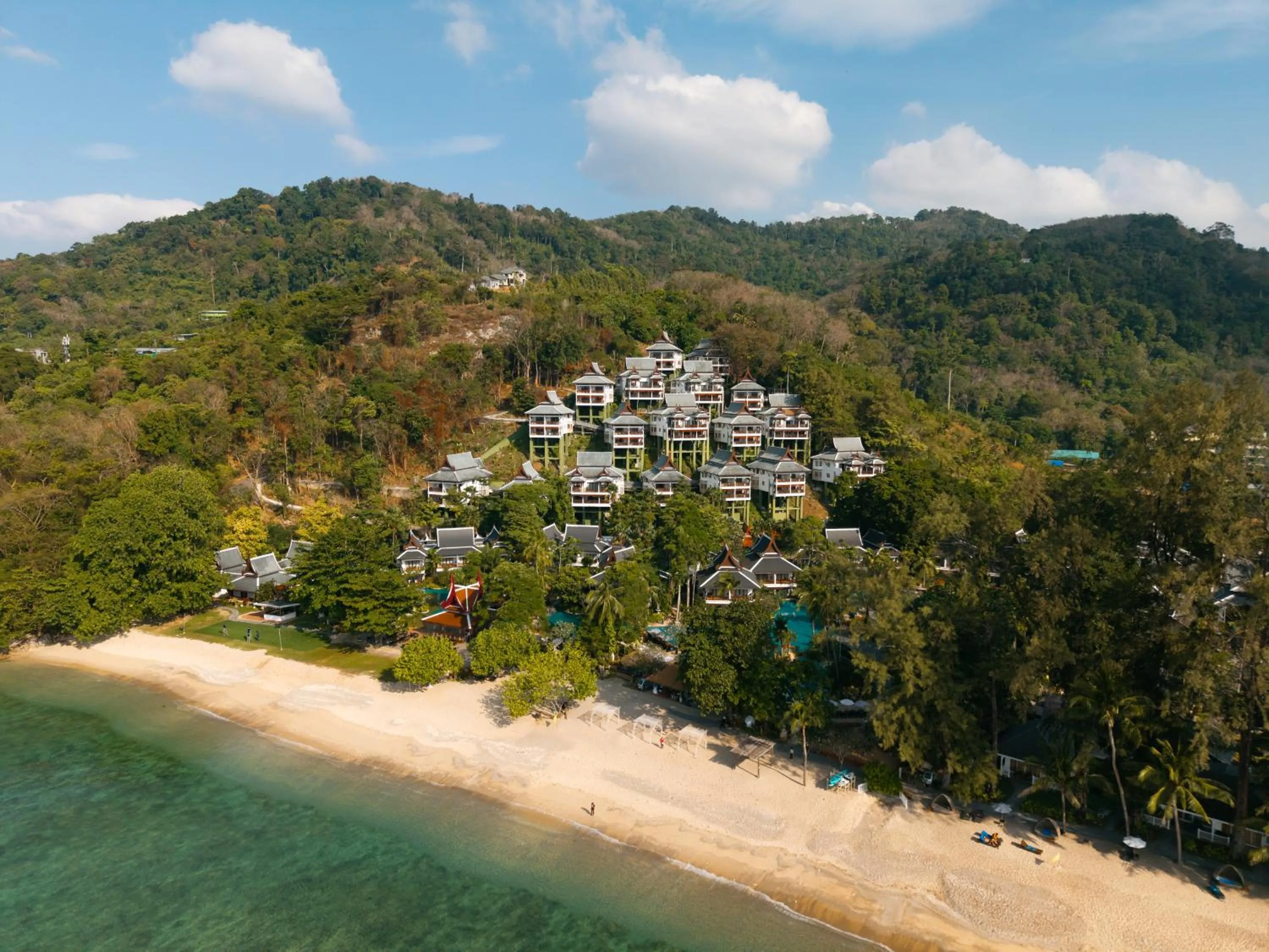 Property building in Thavorn Beach Village Resort & Spa Phuket