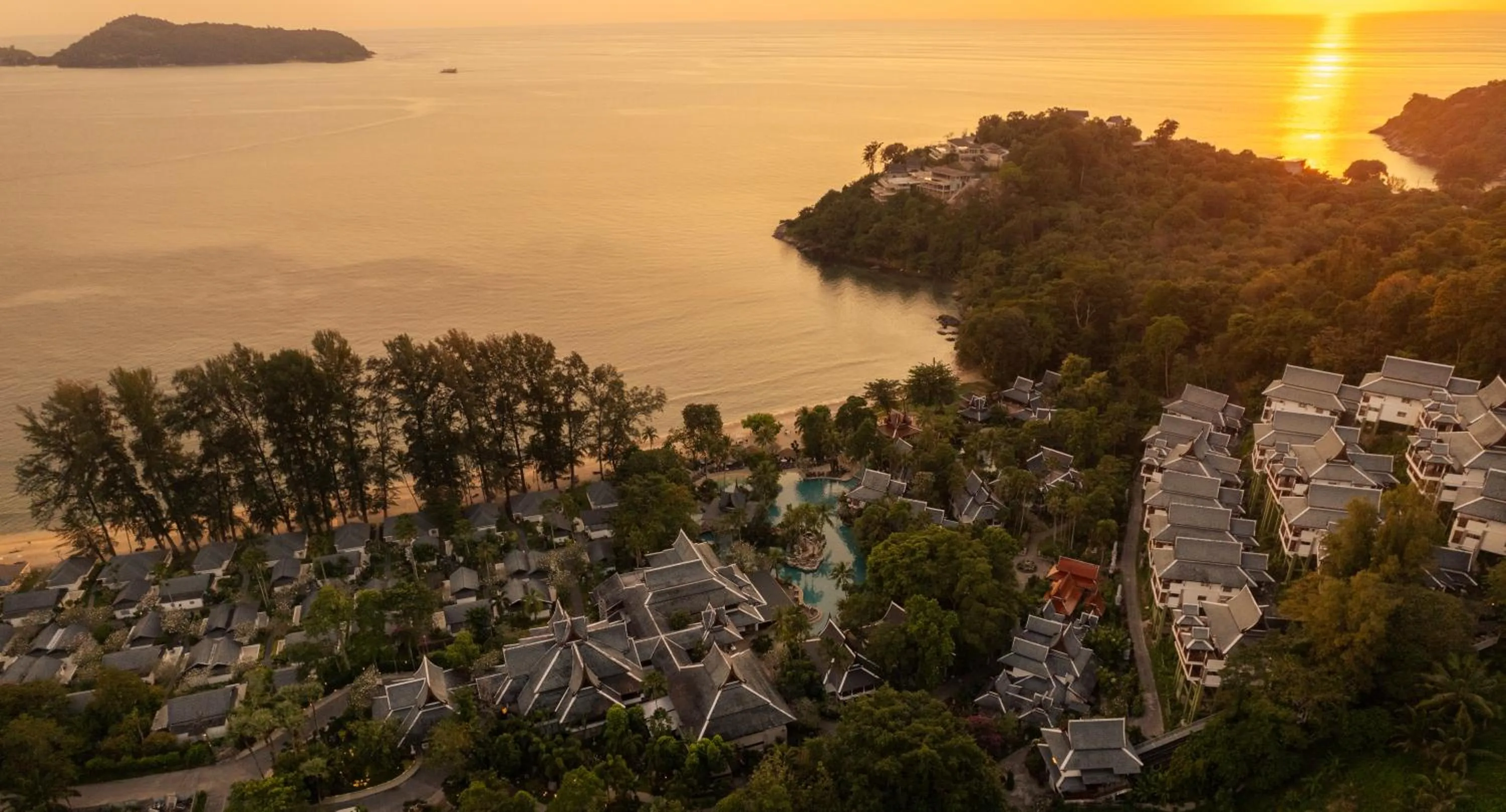 Property building in Thavorn Beach Village Resort & Spa Phuket