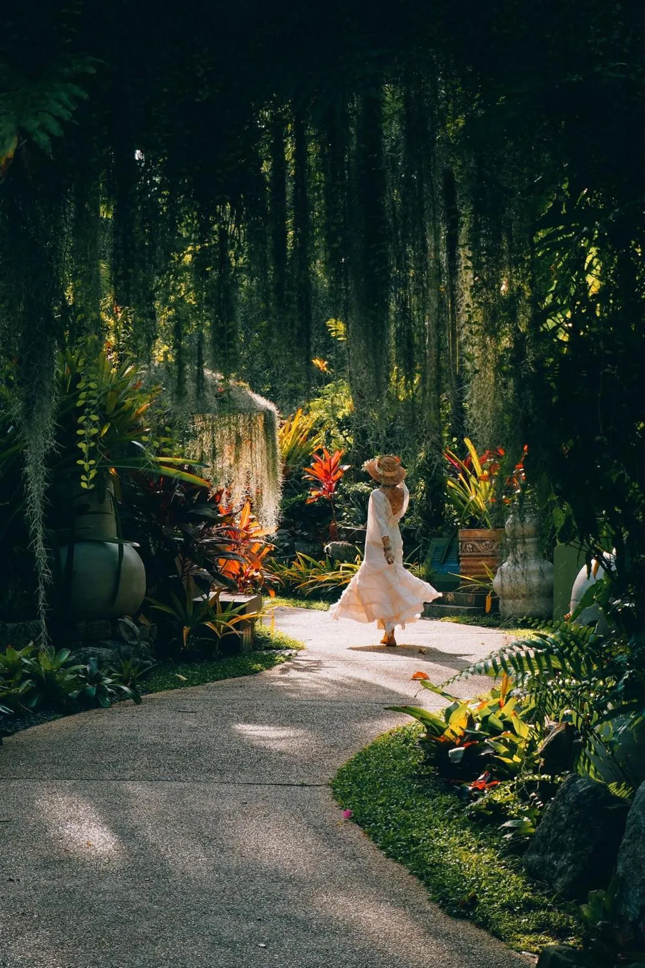 Garden in Thavorn Beach Village Resort & Spa Phuket