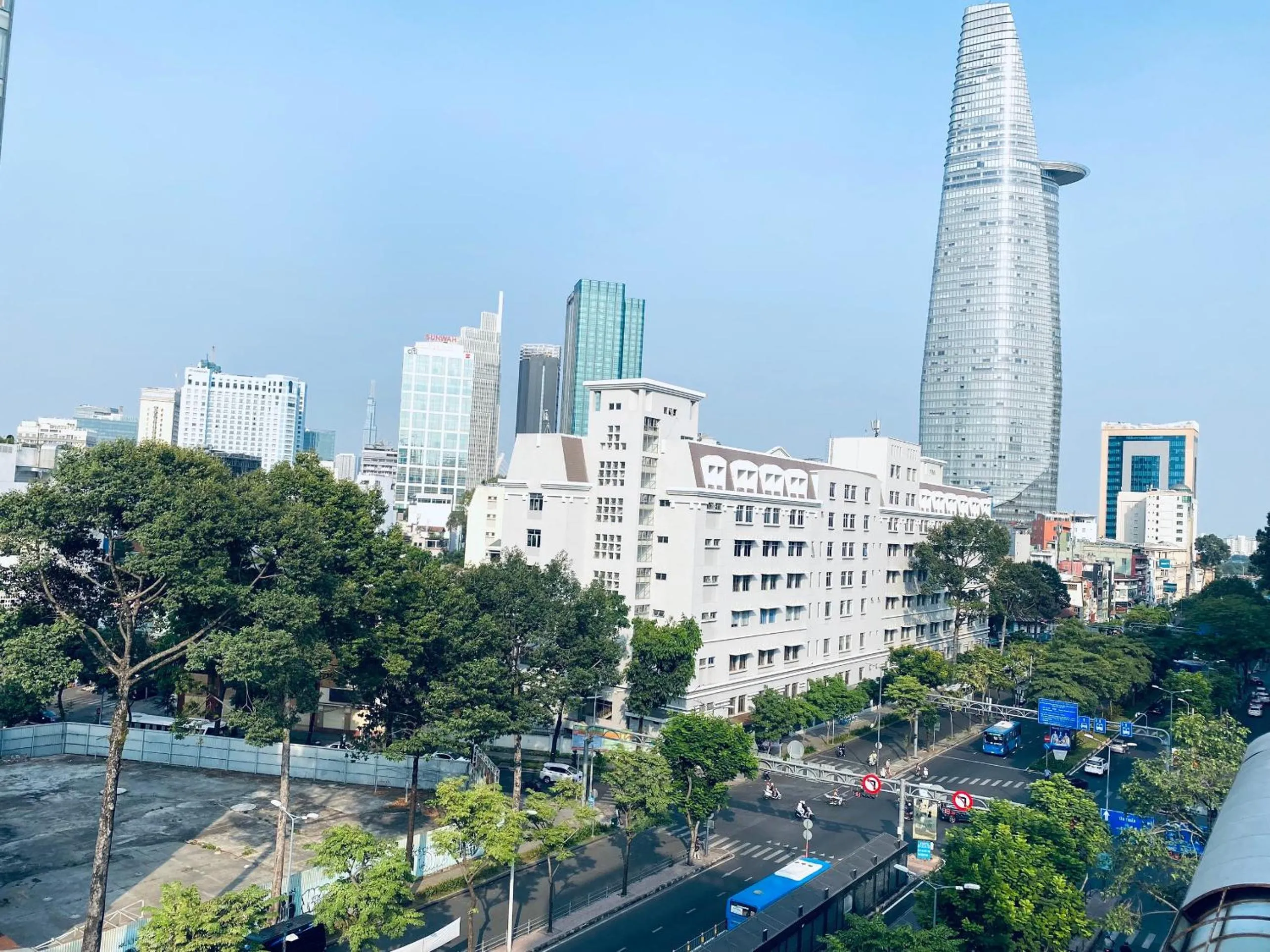 City view in Liberty 2 Hotel