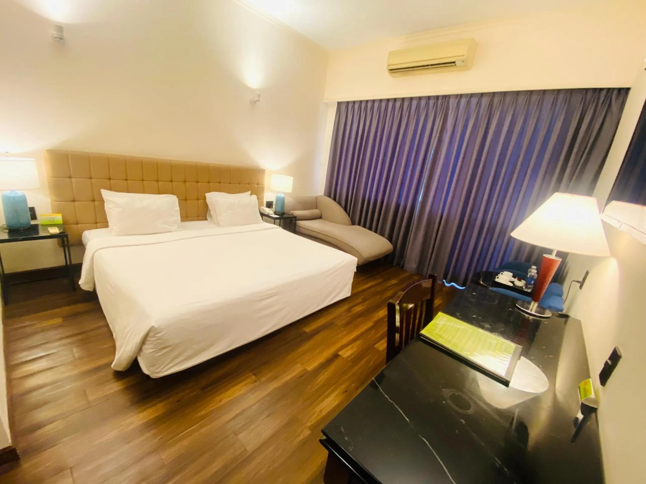 Bed in Liberty 2 Hotel