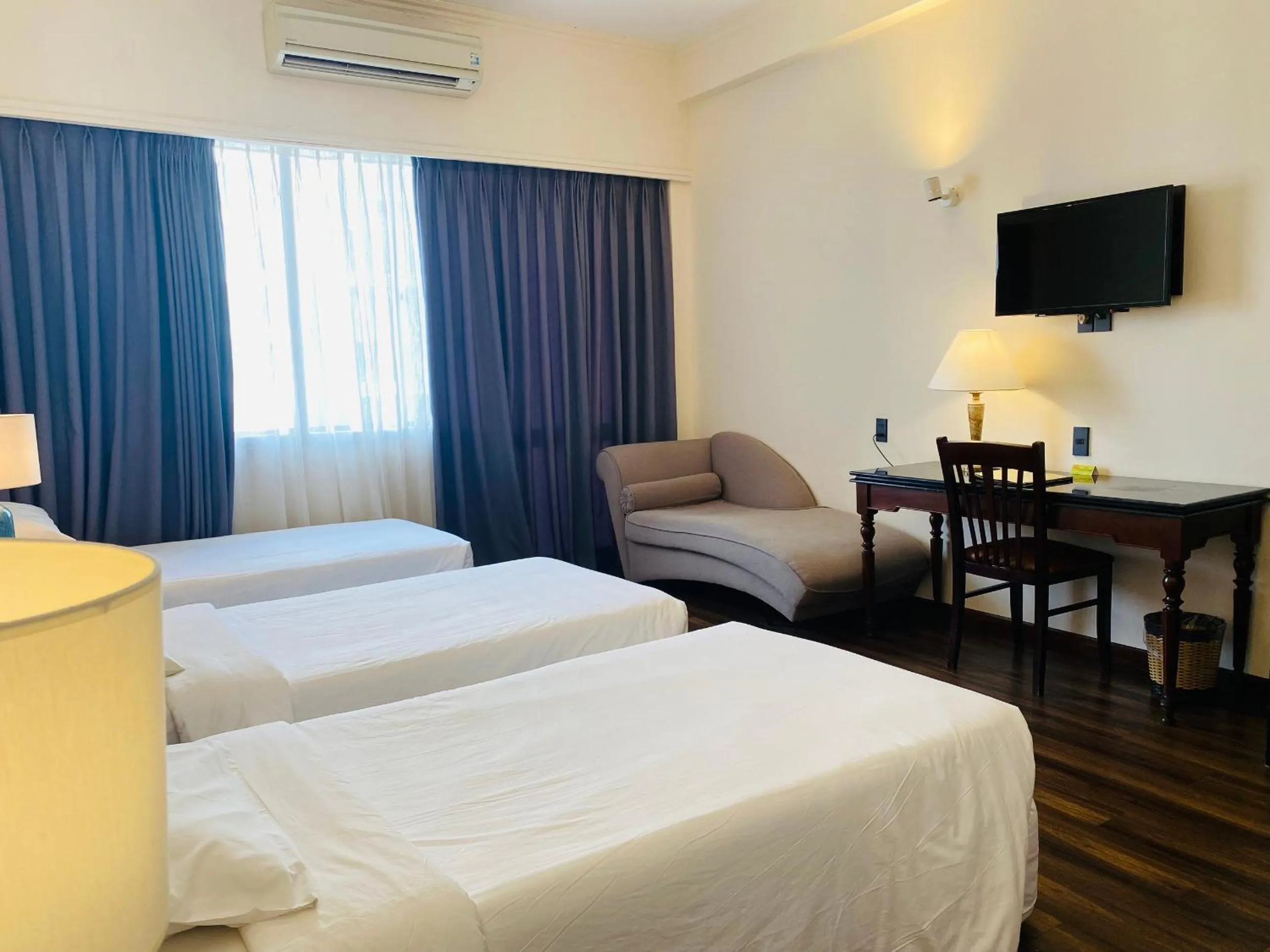 Bed in Liberty 2 Hotel