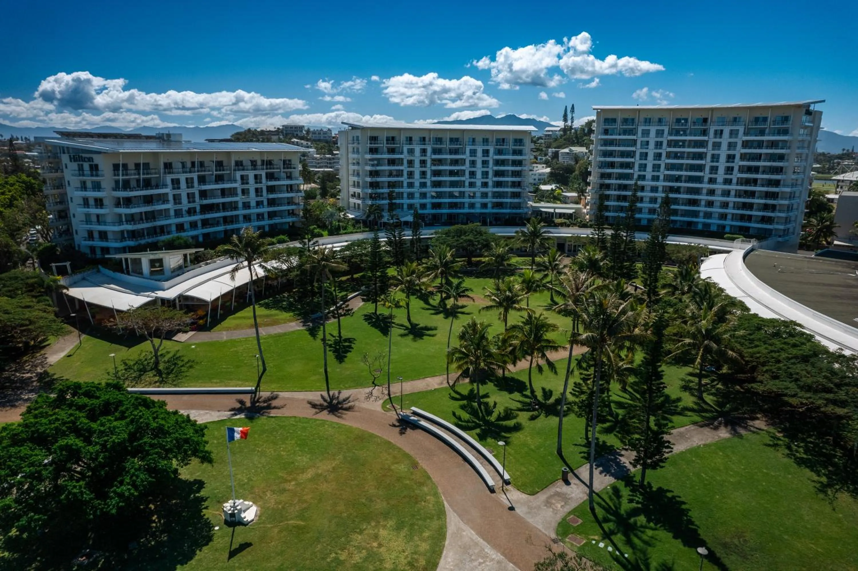 Property building in Hilton Noumea La Promenade Residences