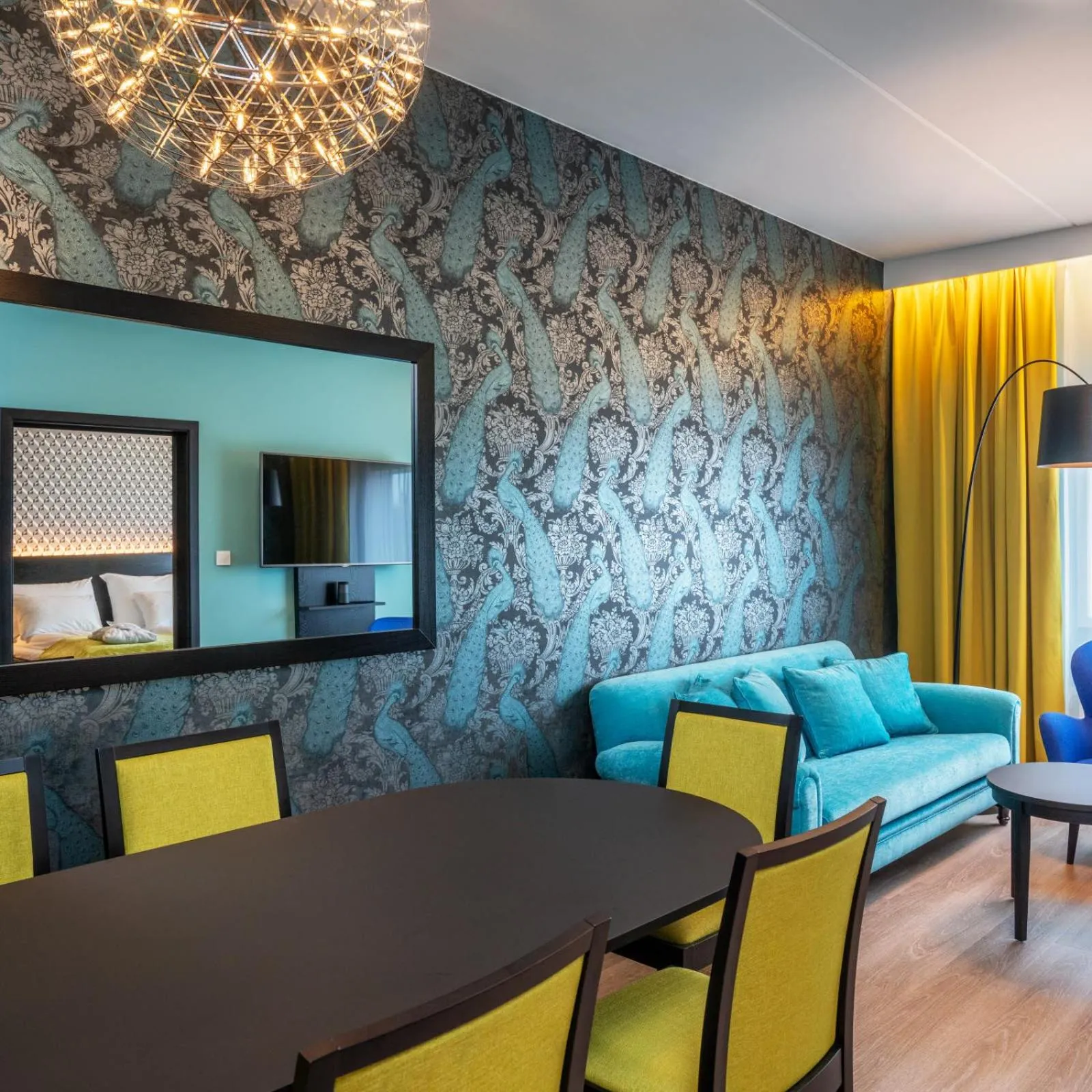 Living room in Thon Hotel Oslo Airport