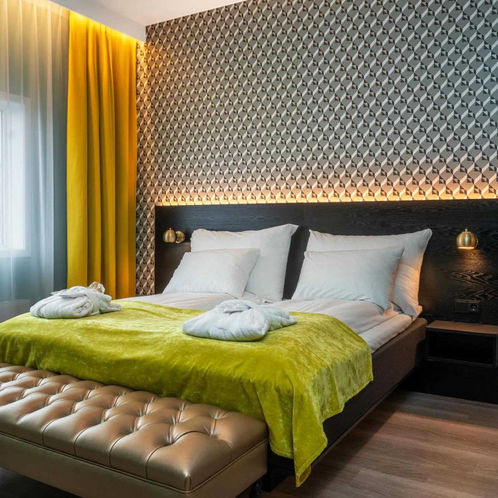 Bed in Thon Hotel Oslo Airport