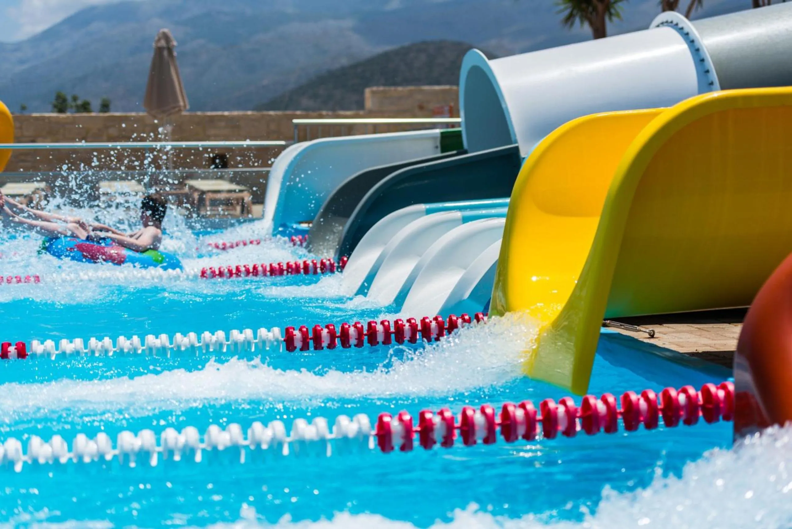 Aqua park in Grand Hotel Holiday Resort