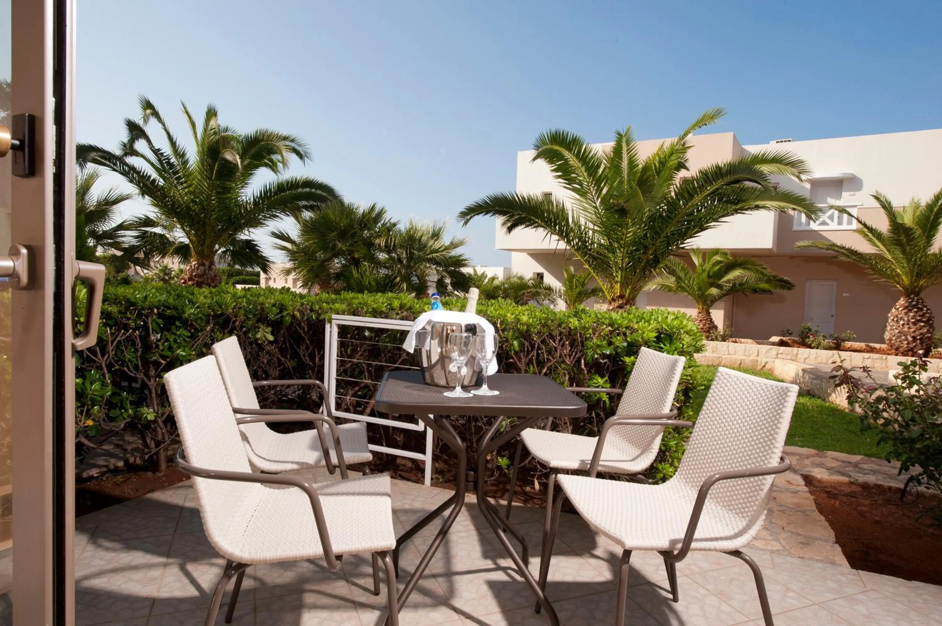 Patio in Grand Hotel Holiday Resort