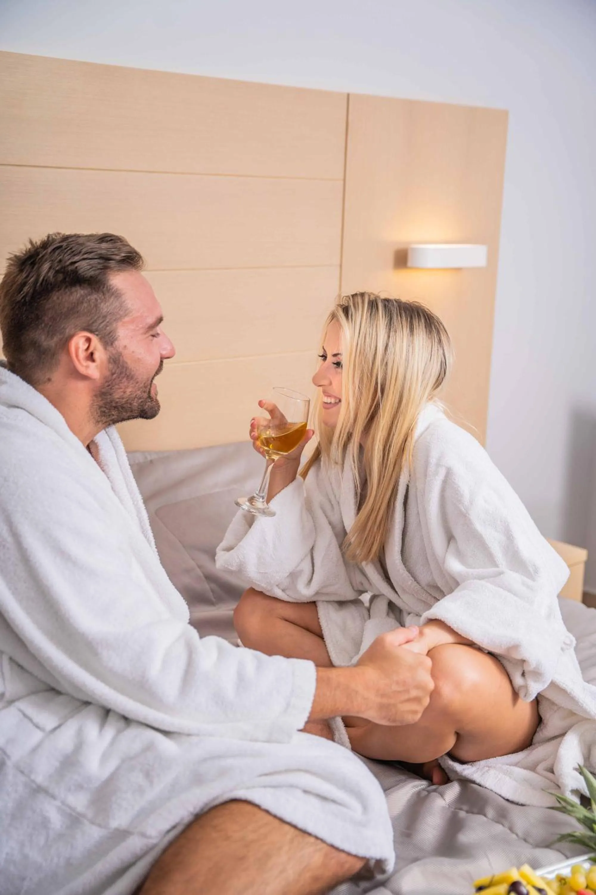 Bed in Grand Hotel Holiday Resort