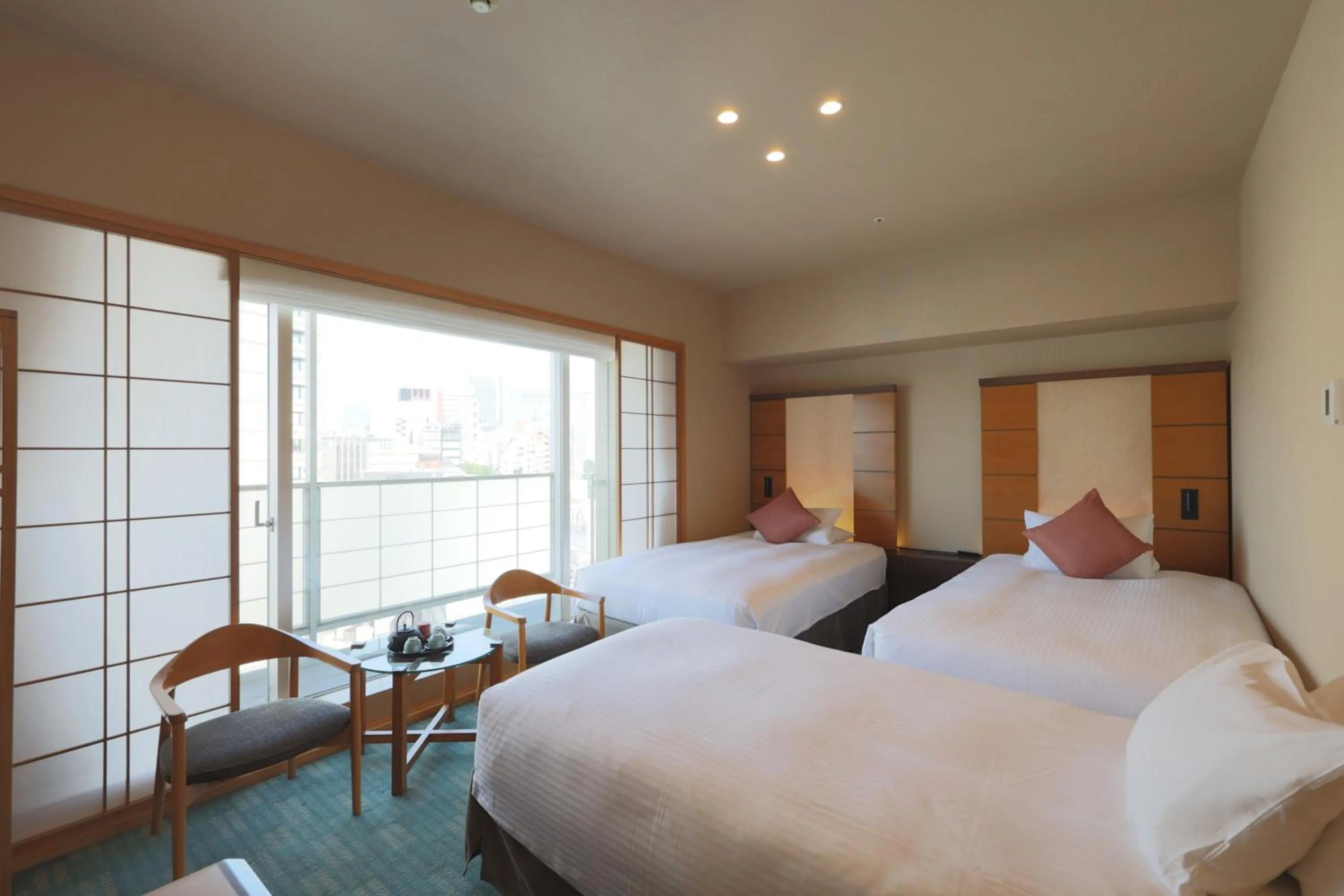Photo of the whole room, Bed in Hotel Niwa Tokyo