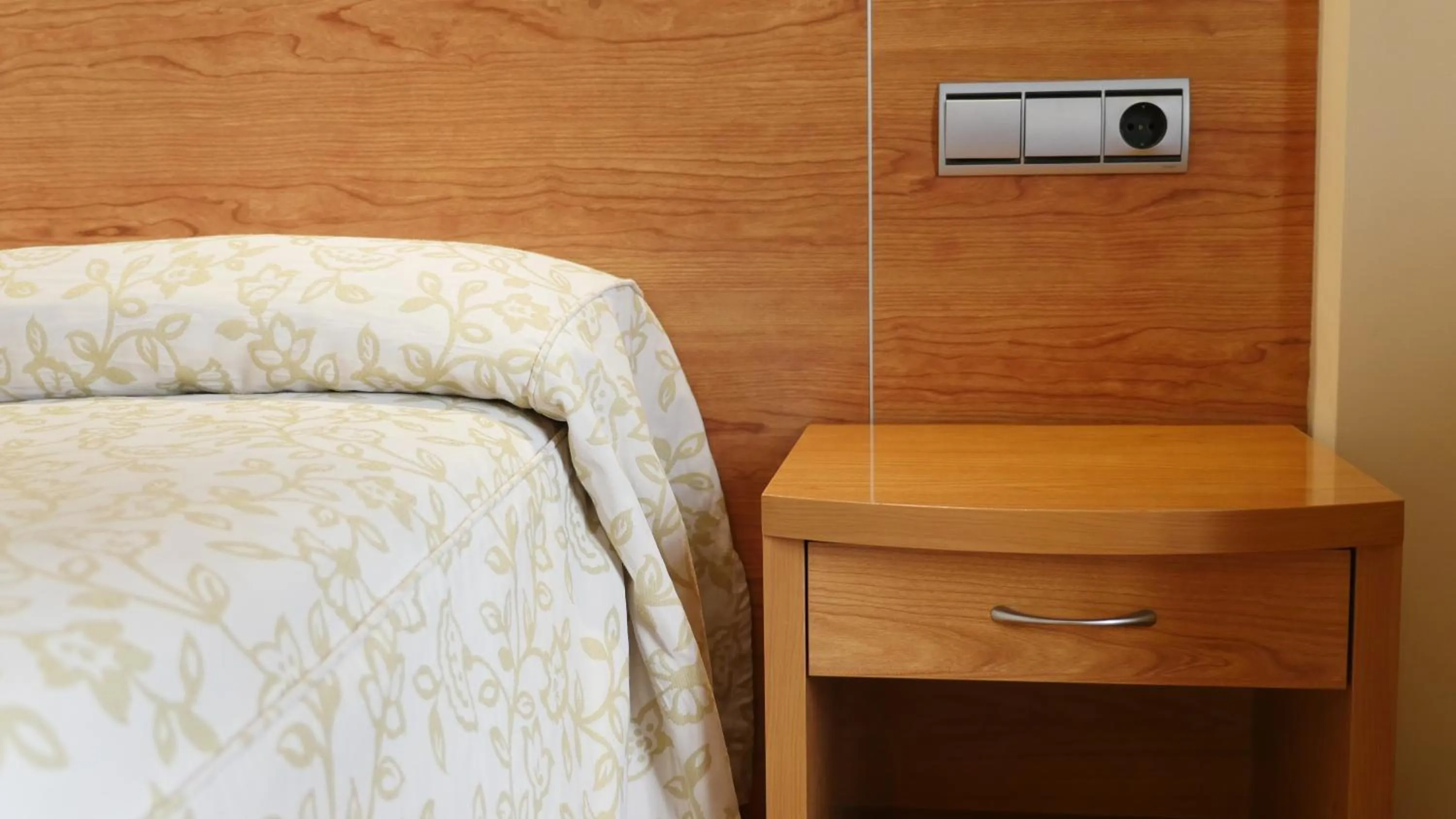 Decorative detail, Bed in Hotel Rusadir