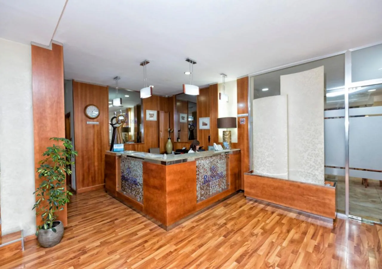 Lobby or reception in Hotel Rusadir