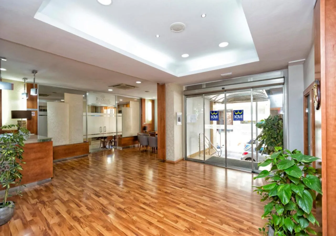 Lobby or reception in Hotel Rusadir