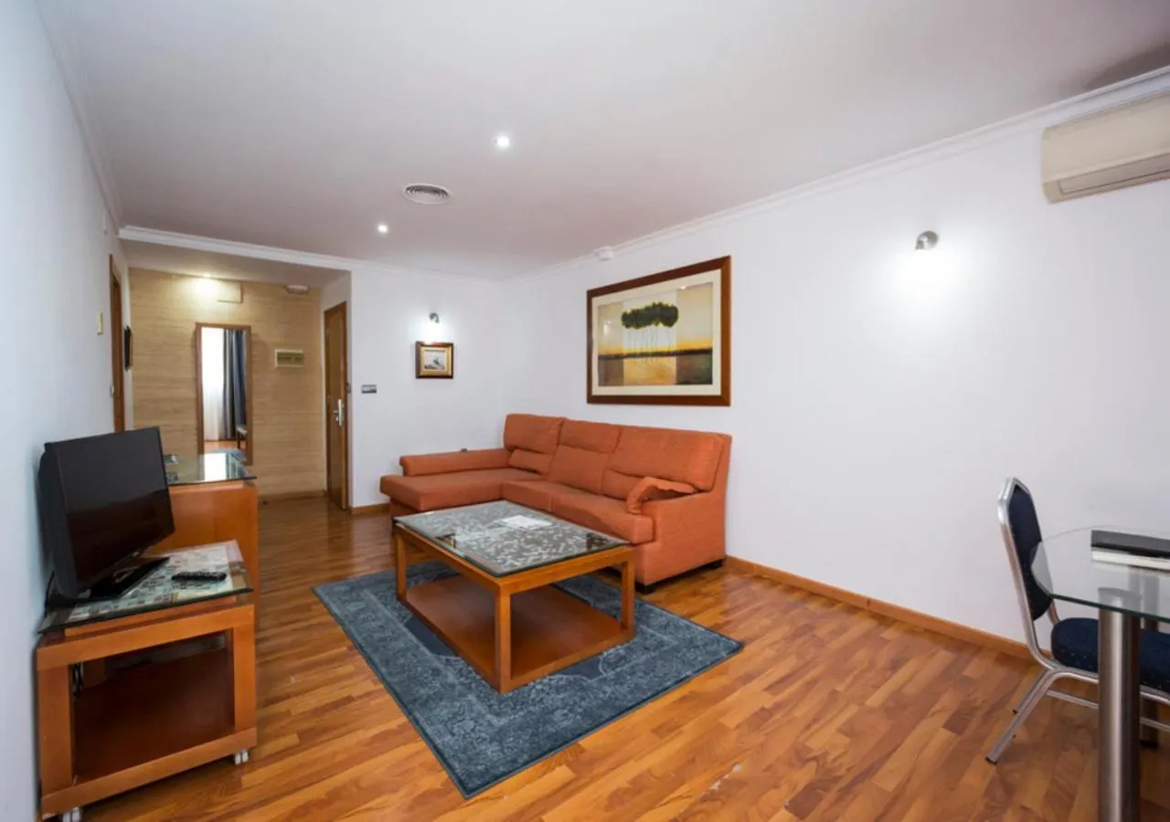 Living room in Hotel Rusadir