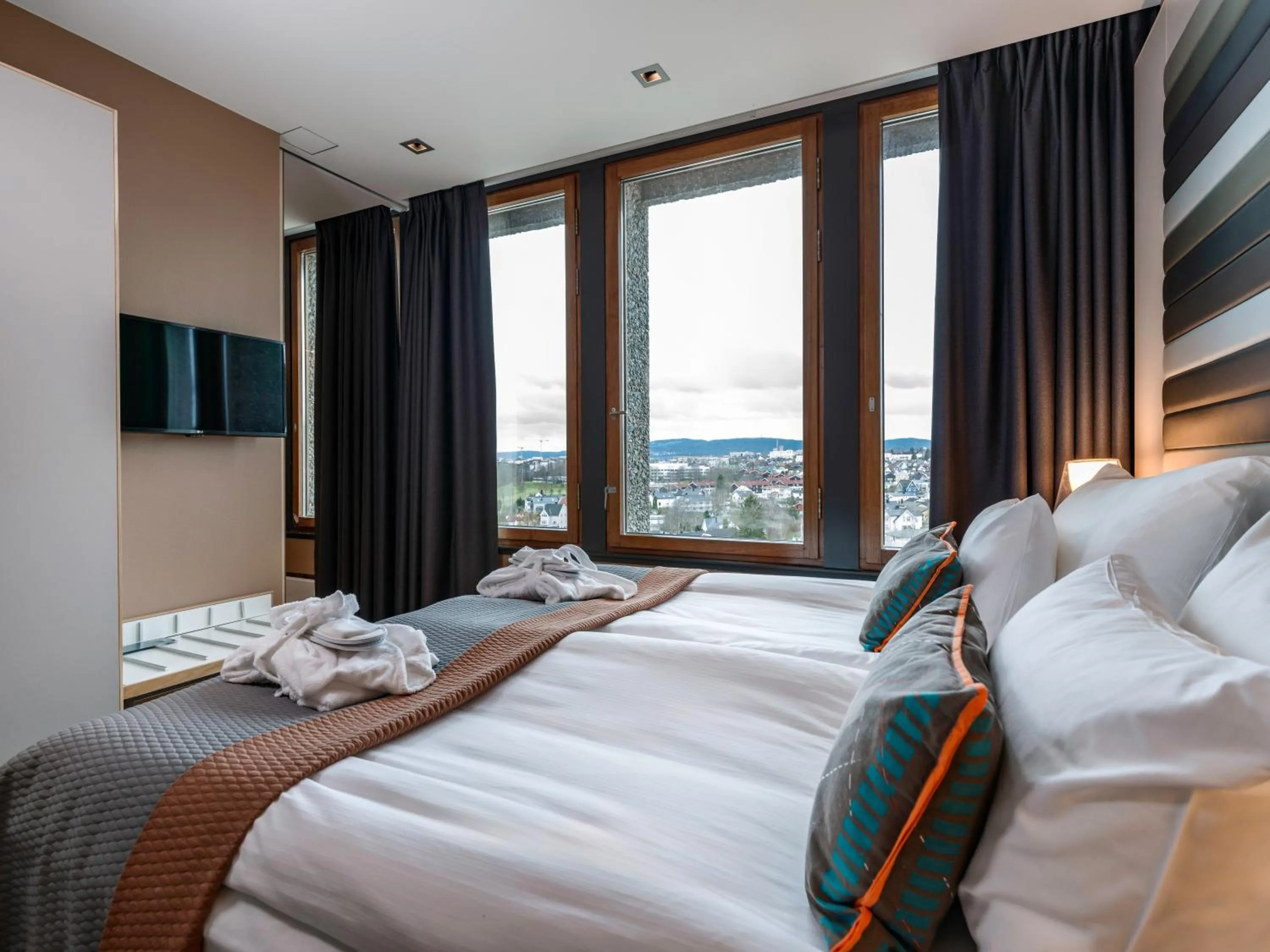 Bed in Quality Hotel 33