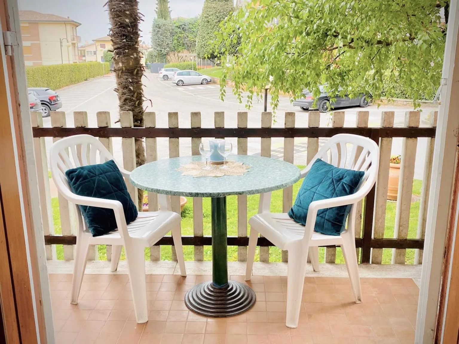 Balcony/Terrace in Residenza Cappuccini