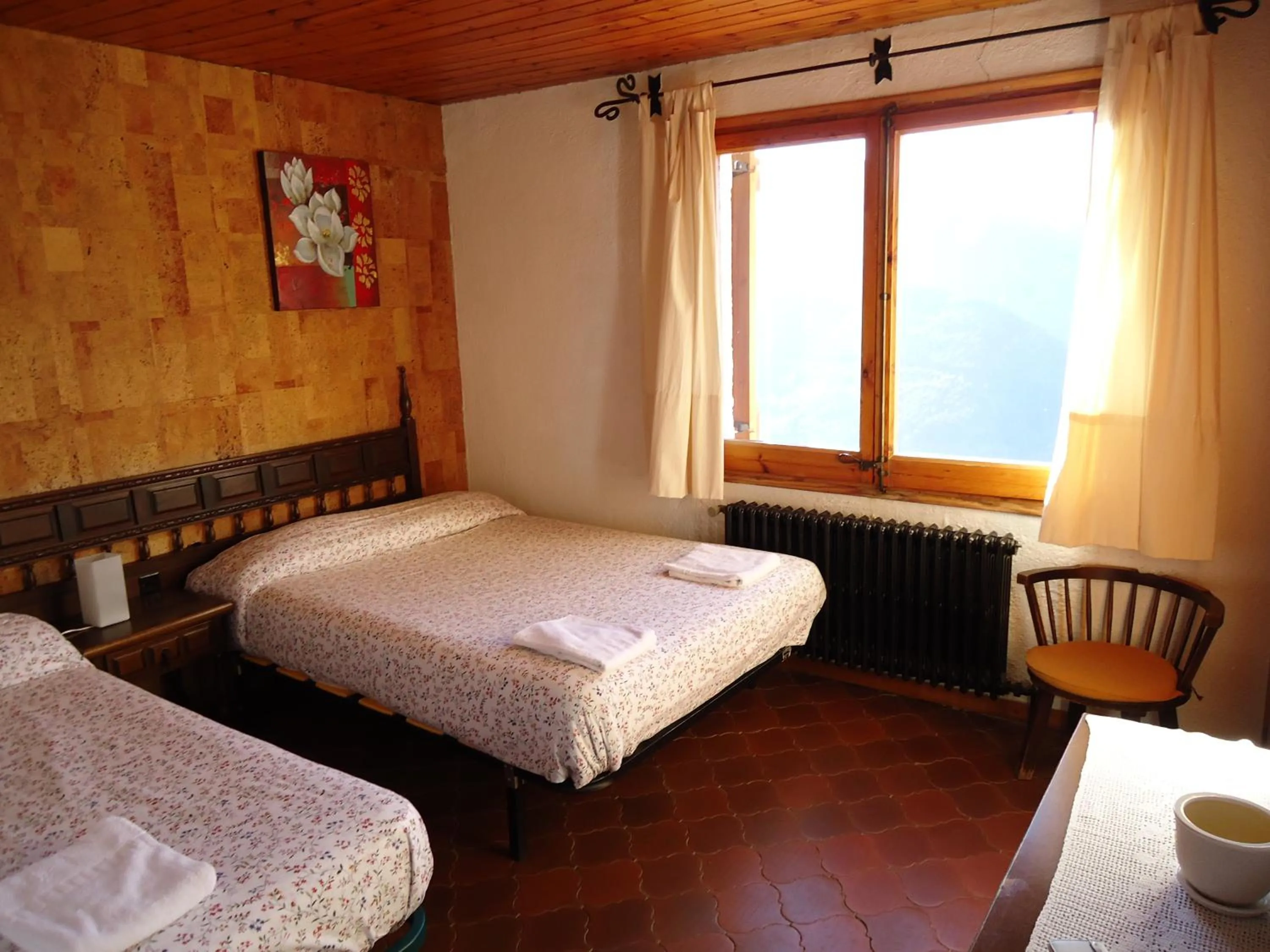 Bed in Hotel Terralta