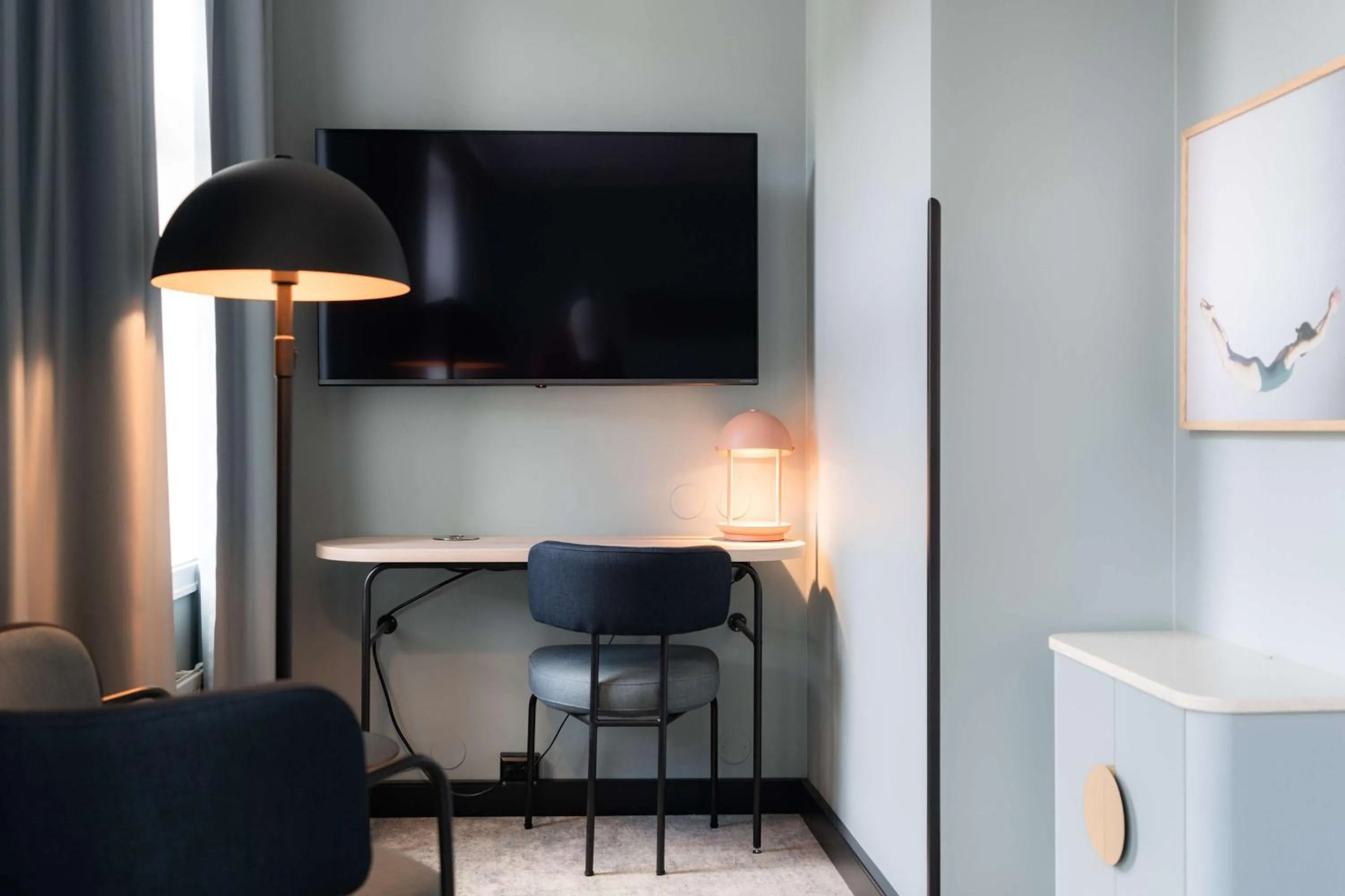 Bedroom in Scandic Oslo City