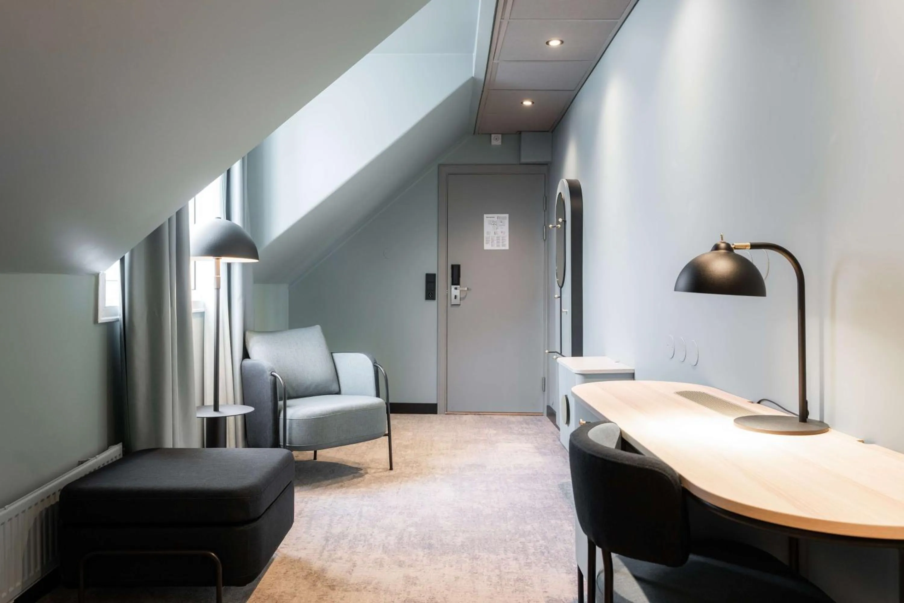 Bedroom in Scandic Oslo City