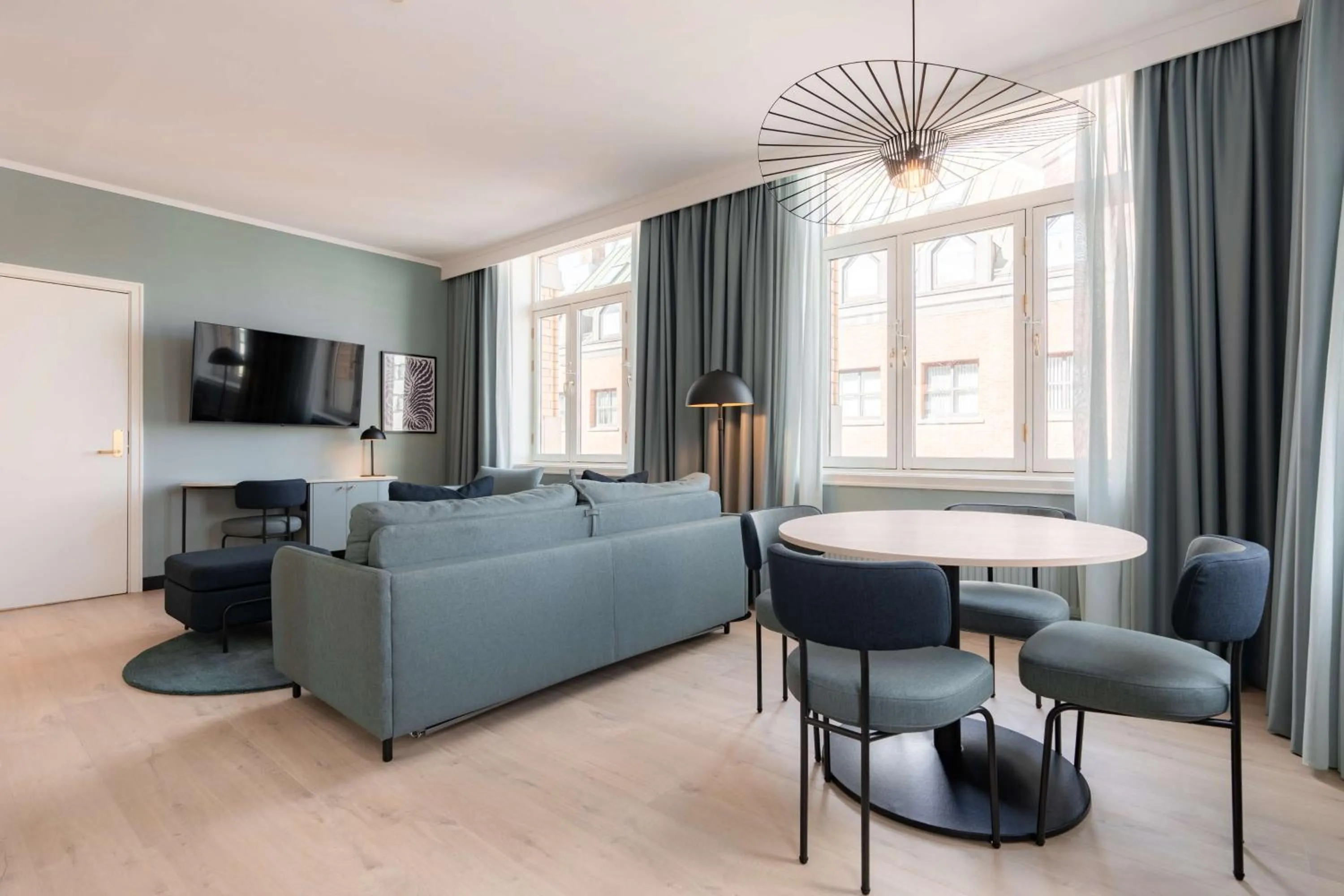 Bedroom in Scandic Oslo City