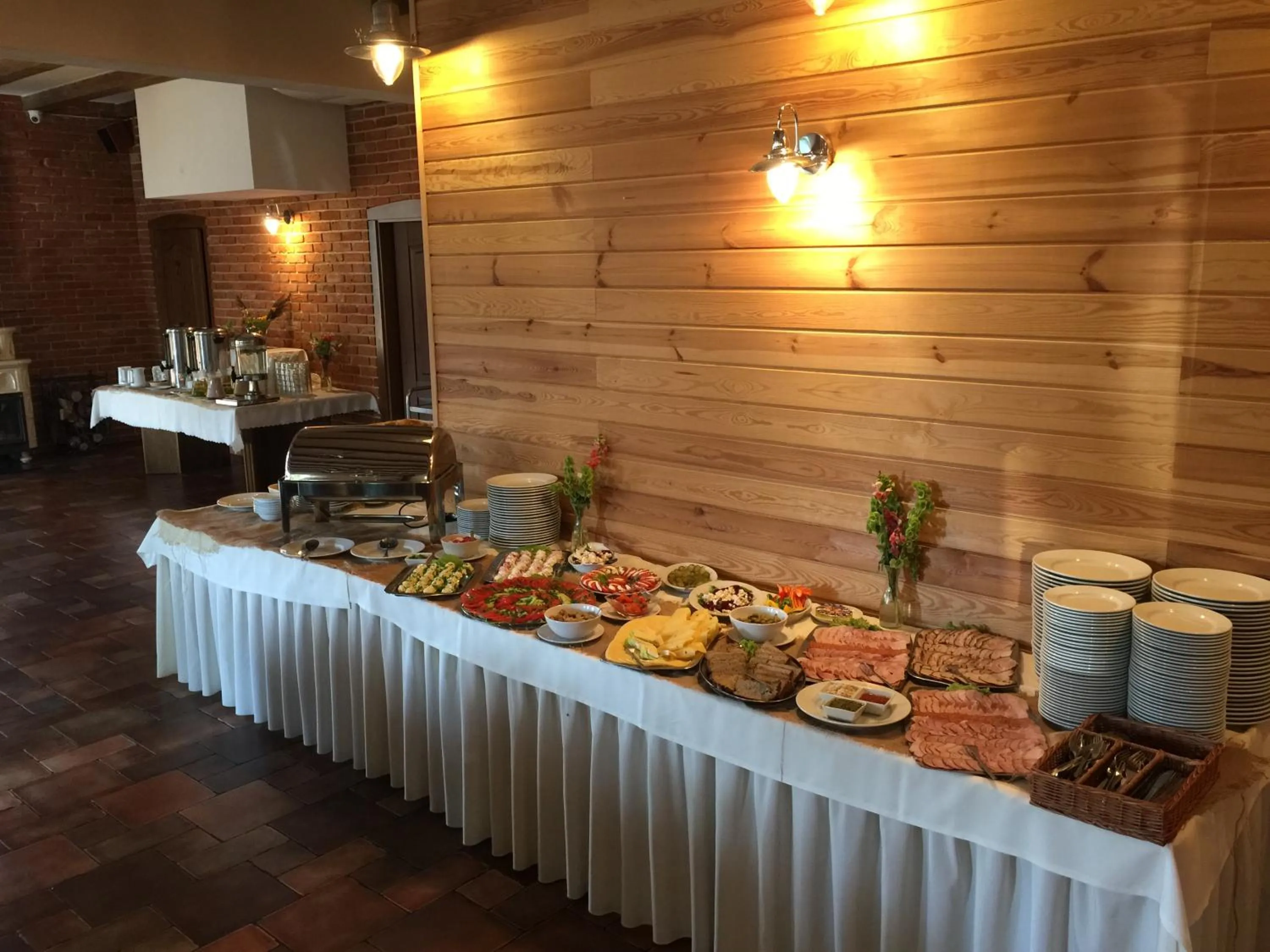 Buffet breakfast in Folwark Na Półwyspie