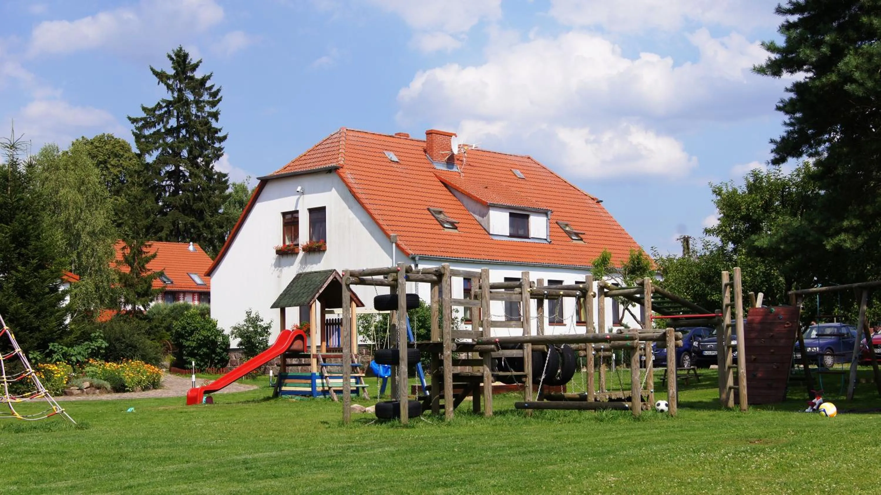 Children play ground in Folwark Na Półwyspie