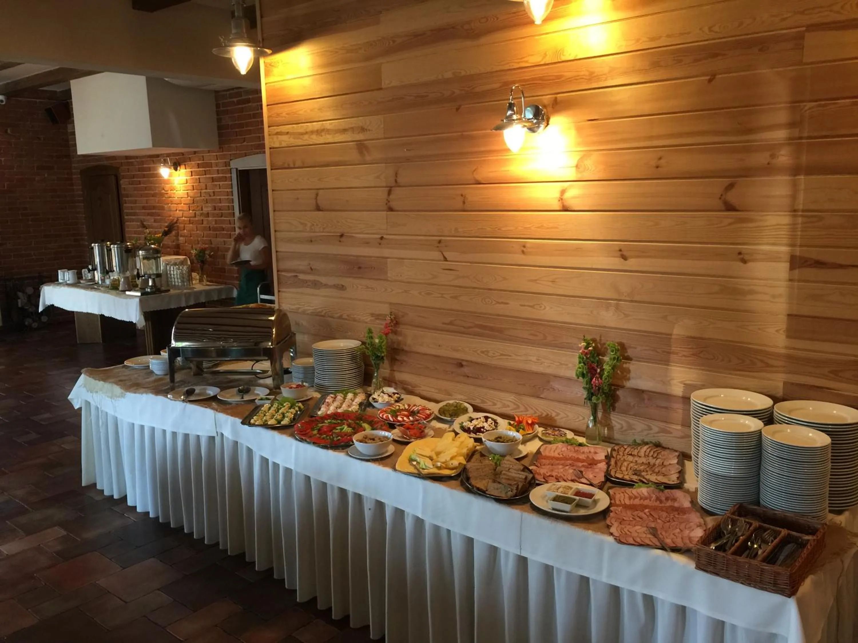 Buffet breakfast in Folwark Na Półwyspie