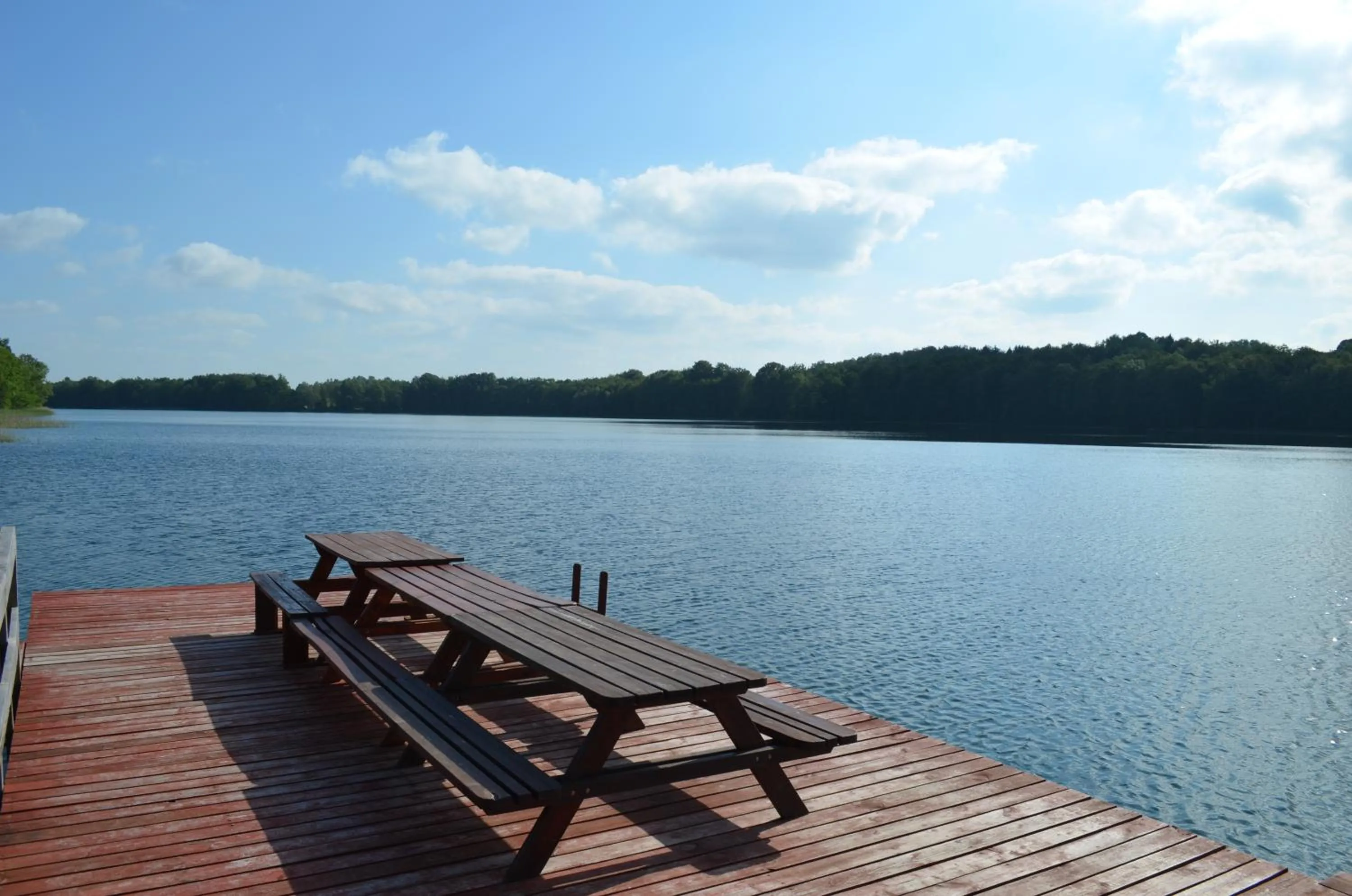 Lake view in Folwark Na Półwyspie