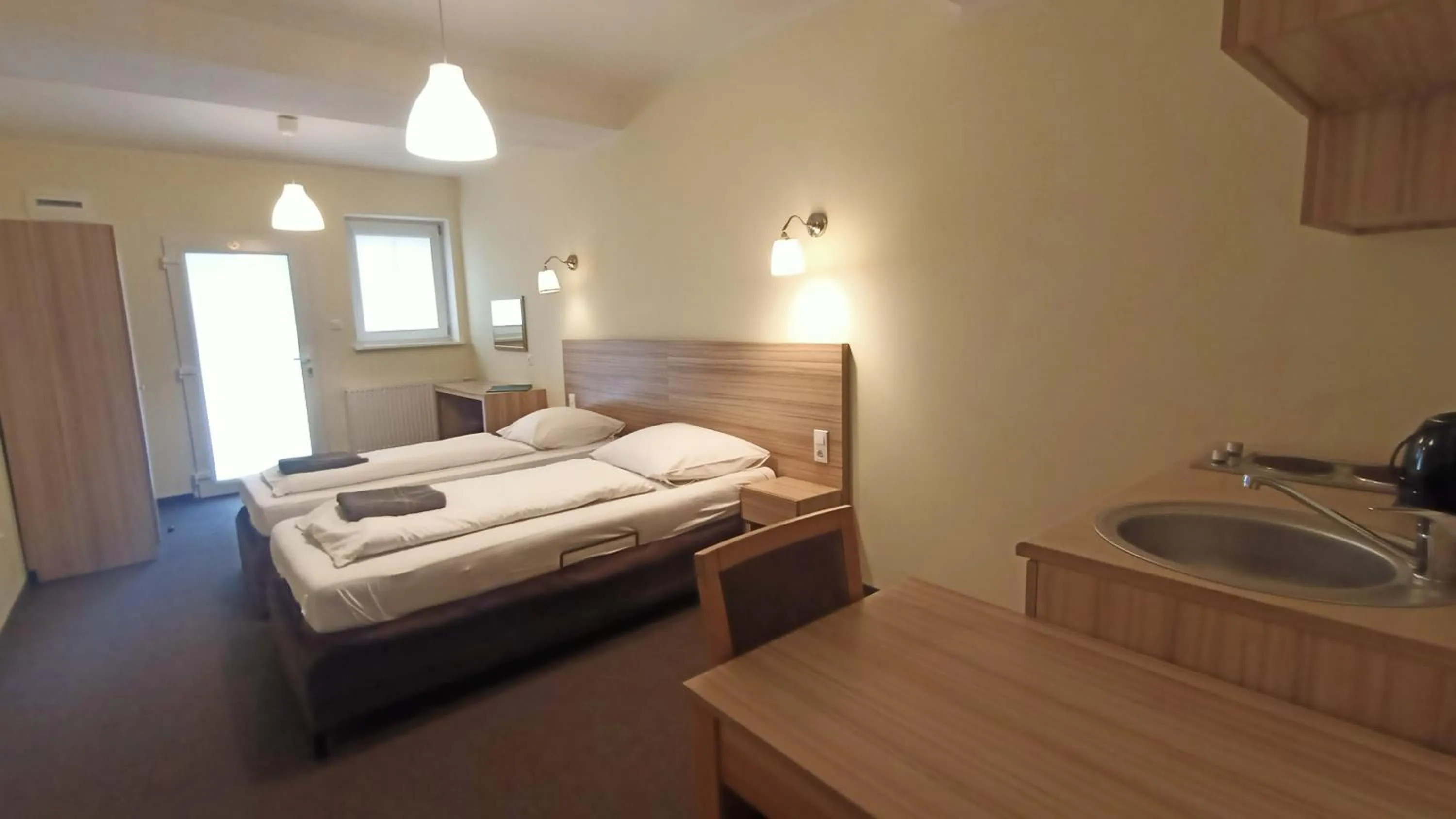 Photo of the whole room, Bed in Folwark Na Półwyspie