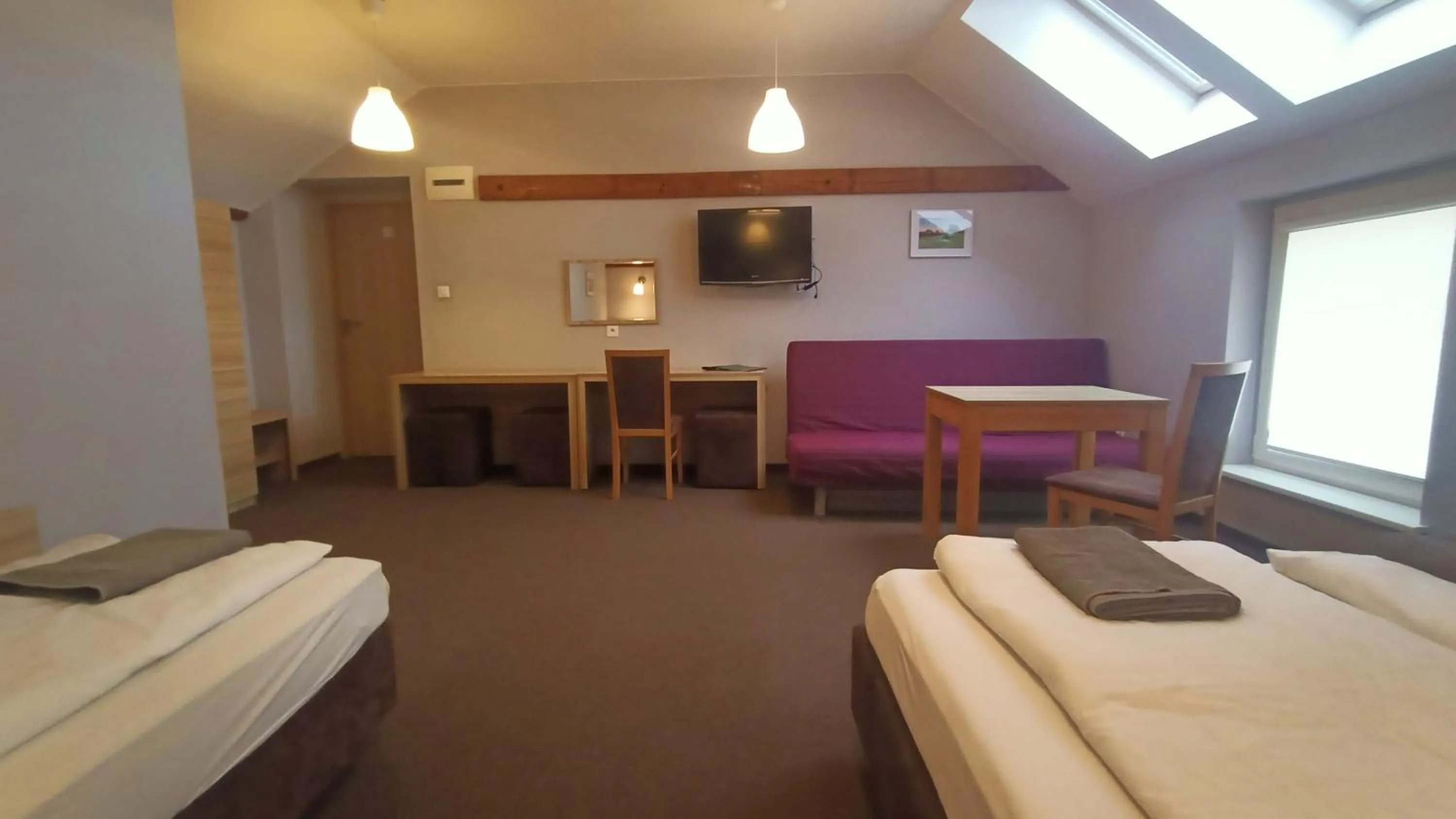 Photo of the whole room, Bed in Folwark Na Półwyspie