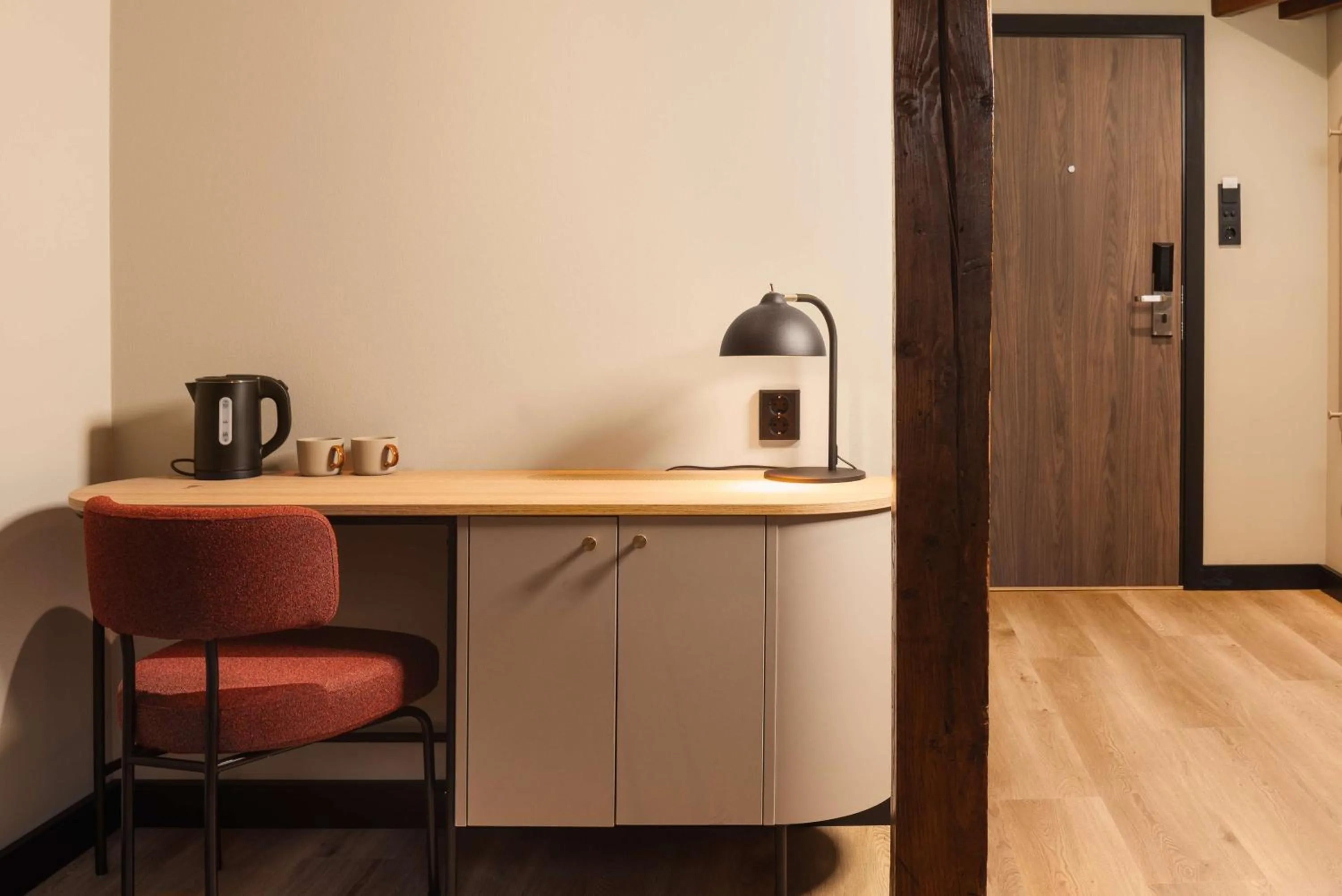 Bedroom in Scandic Holberg