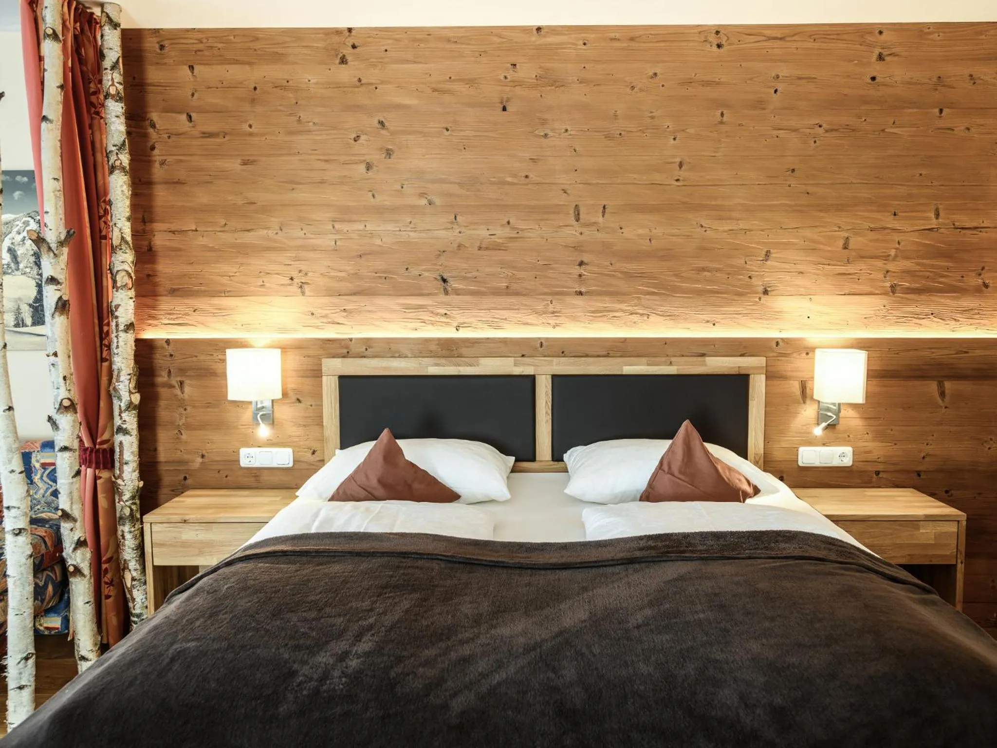 Bed in Hotel Victoria