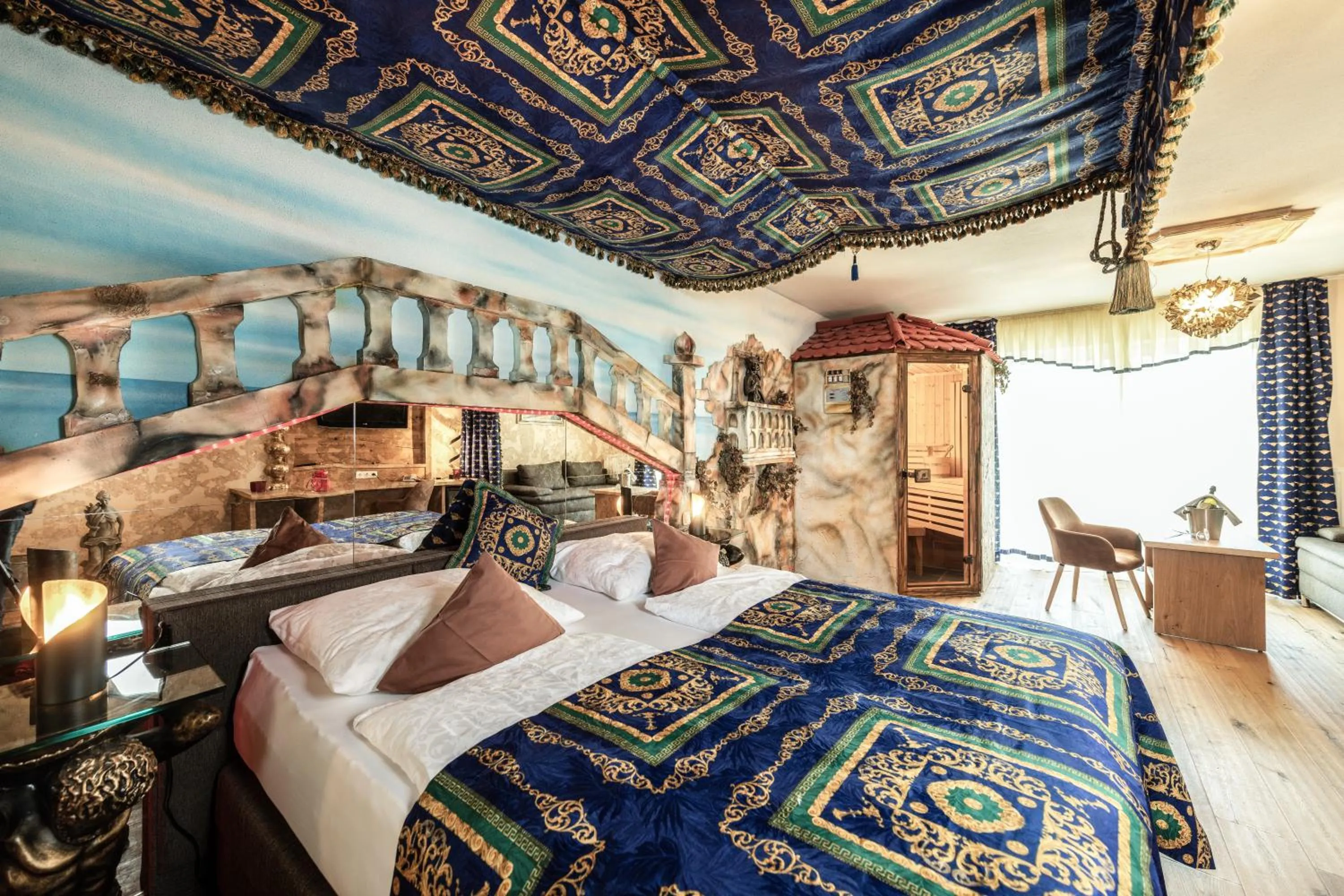 Bed in Hotel Victoria