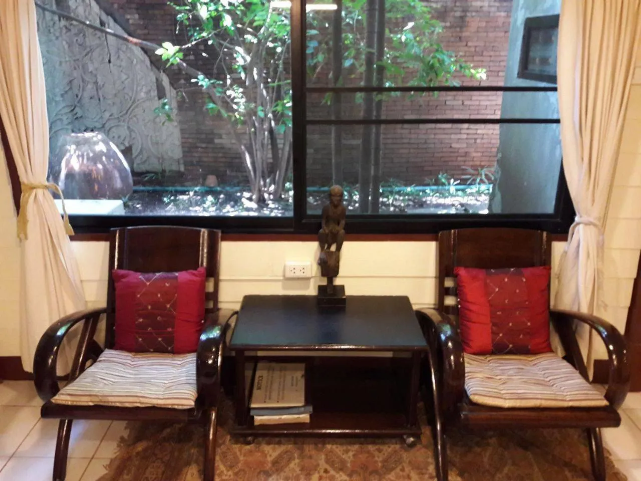 Seating area in Gap's house