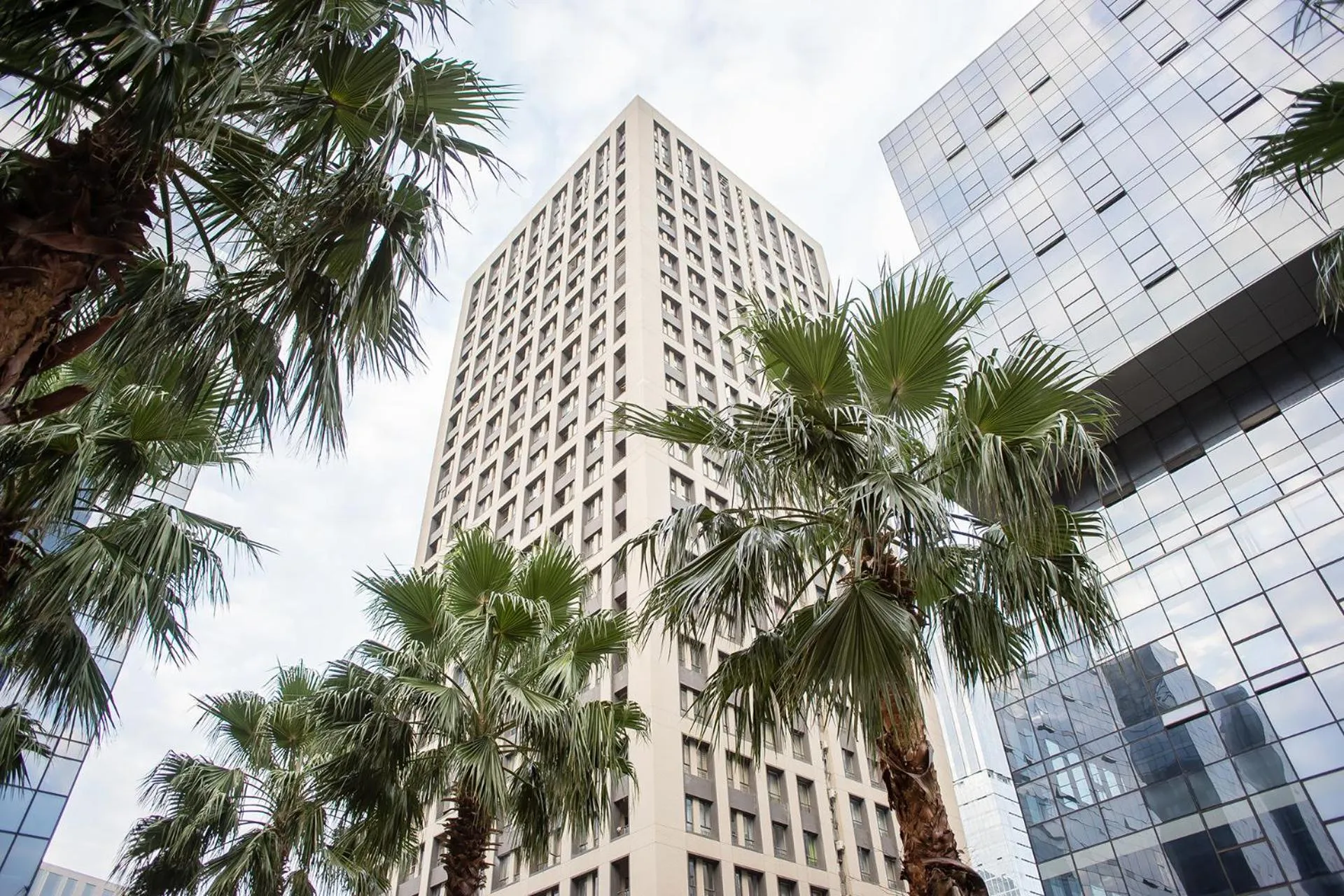 Garden view in Guangzhou Laiste ApartHotel Science City Greenland Central Plaza Branch - Free Shuttle Bus to Canton Fair Complex During Canton Fair Period