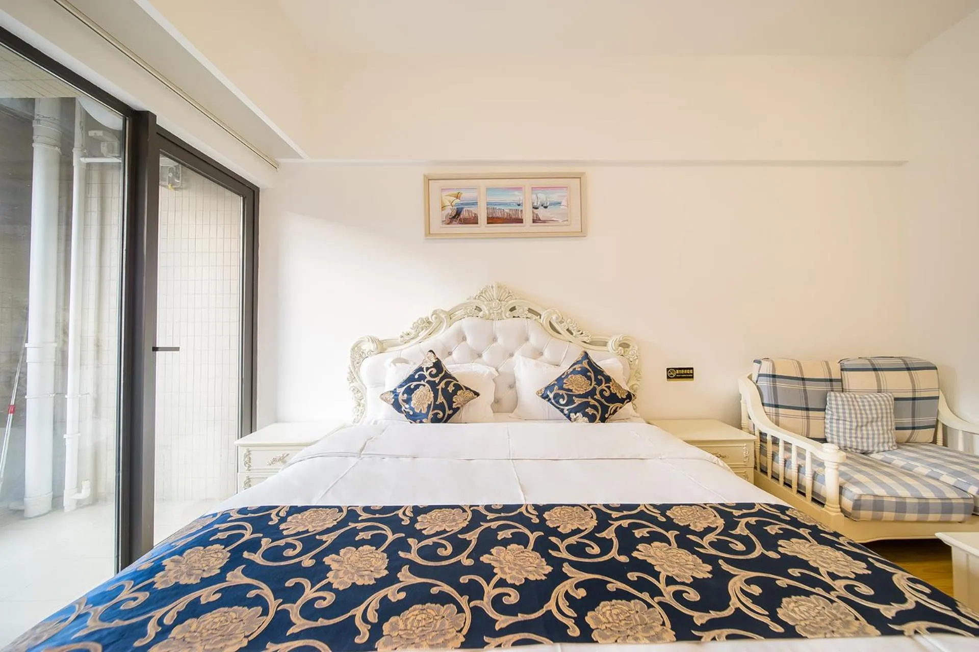 Bed in Guangzhou Laiste ApartHotel Science City Greenland Central Plaza Branch - Free Shuttle Bus to Canton Fair Complex During Canton Fair Period