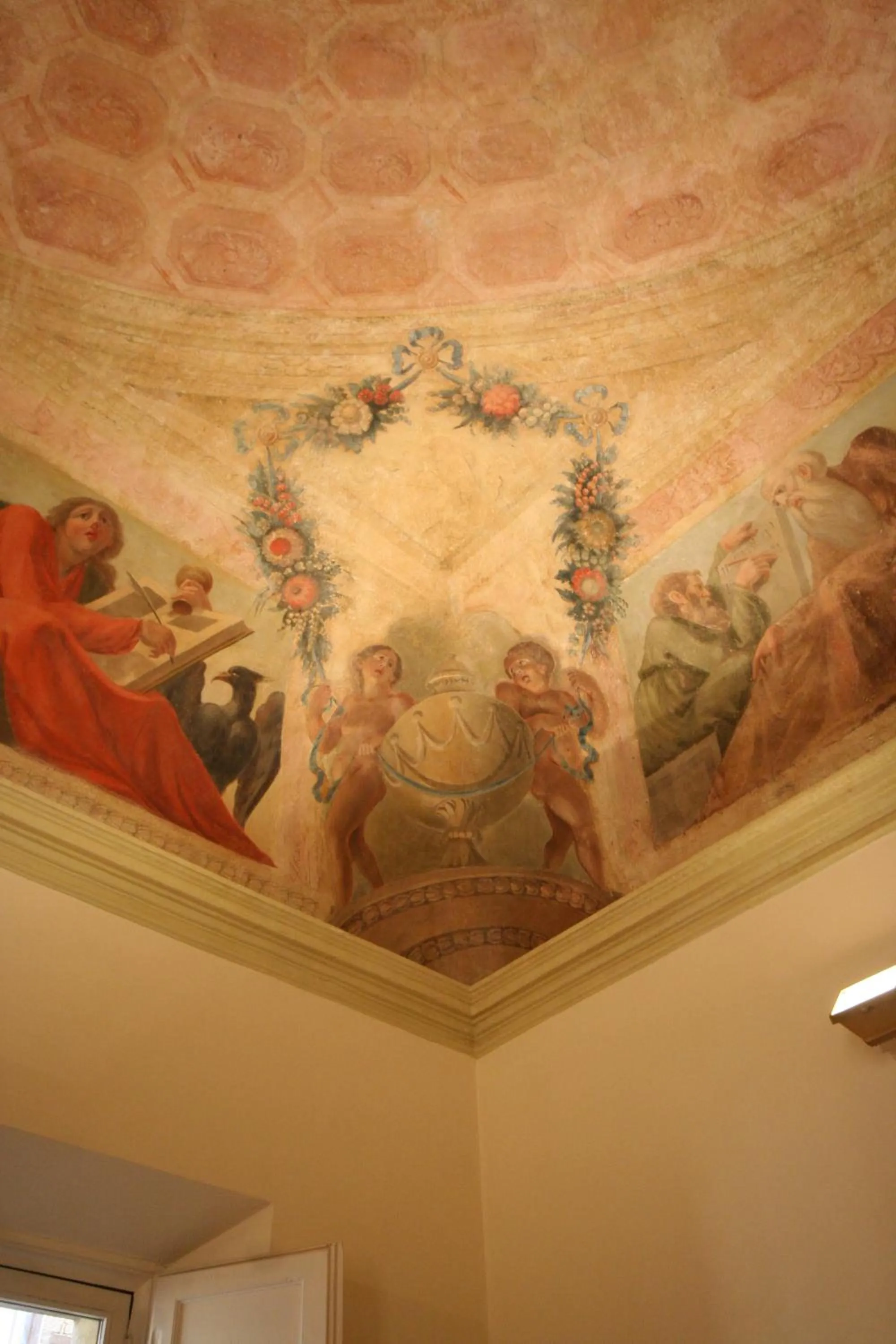 Decorative detail in Palazzo de' Vecchi